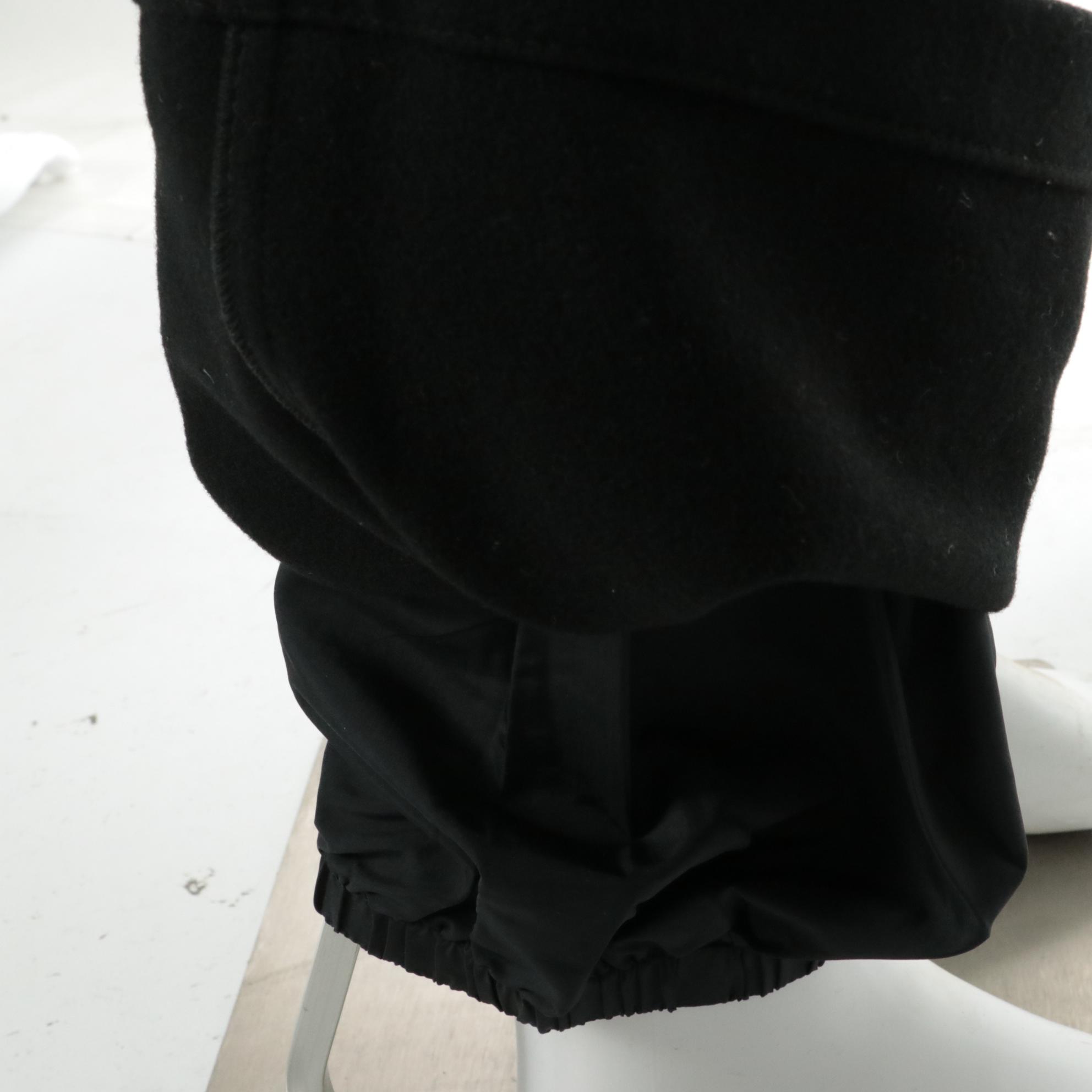 Men's Prada Sport Wool Ski Pants with Built-in Wind-Gaiters