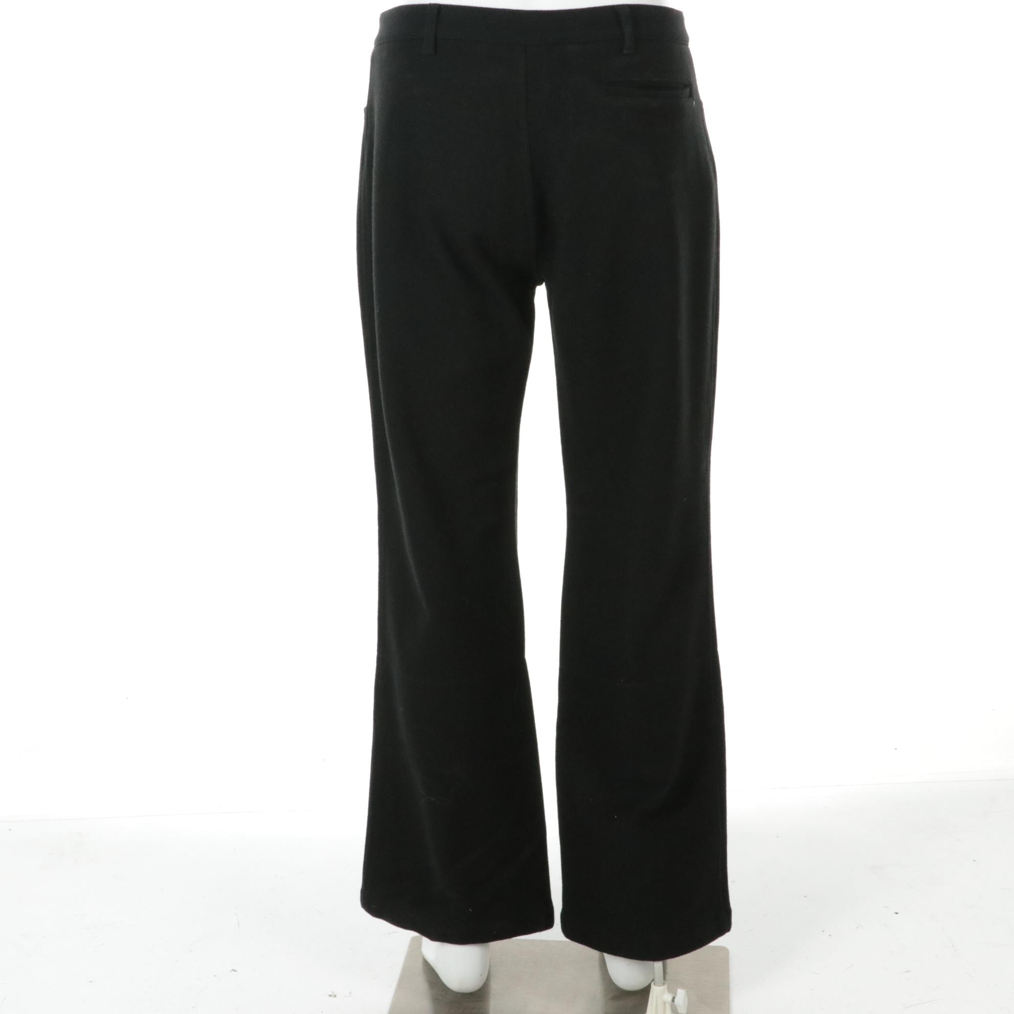 Men's Prada Sport Wool Ski Pants with Built-in Wind-Gaiters