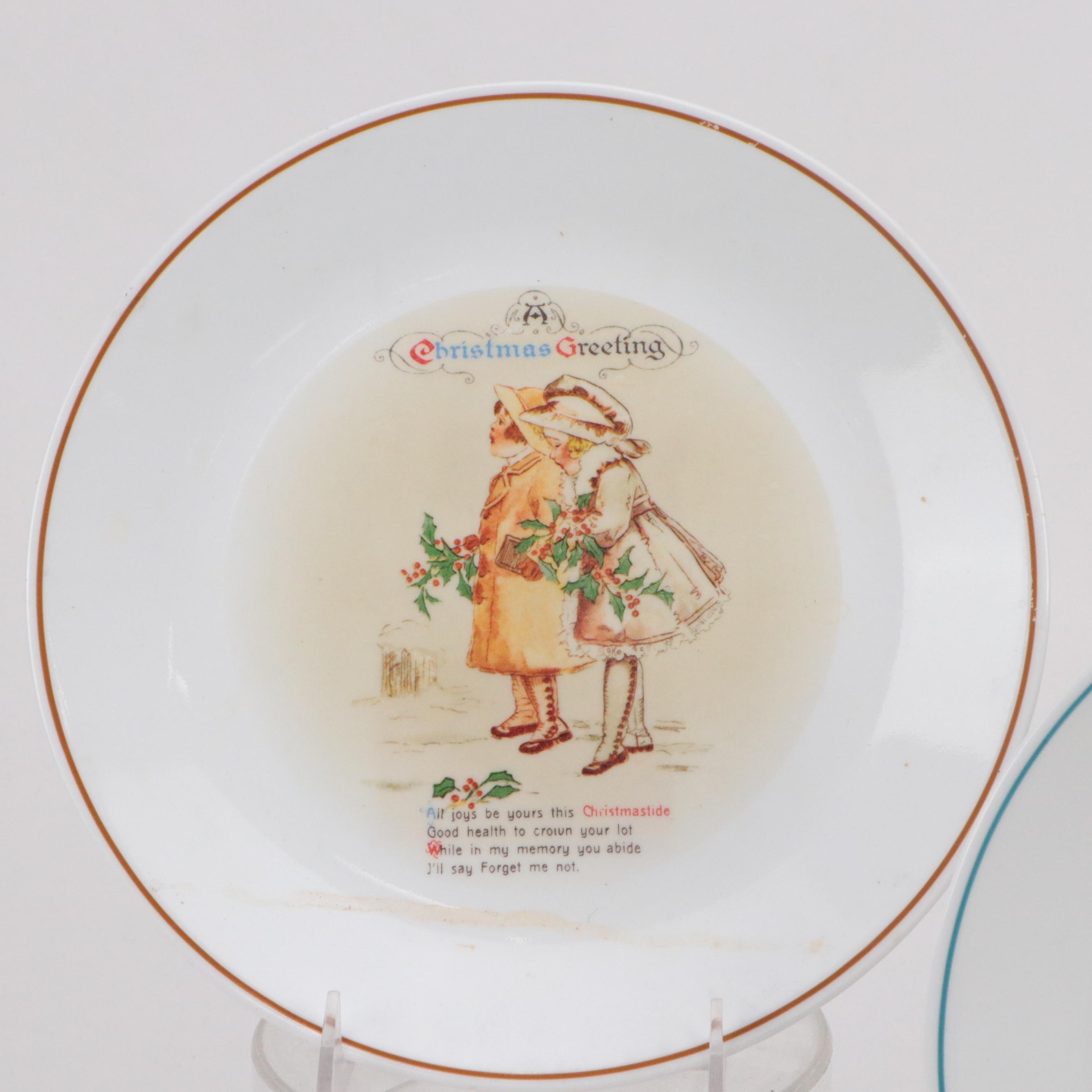 Christmas Snow Globe, Decorative Plates, Figurines and More, Vintage