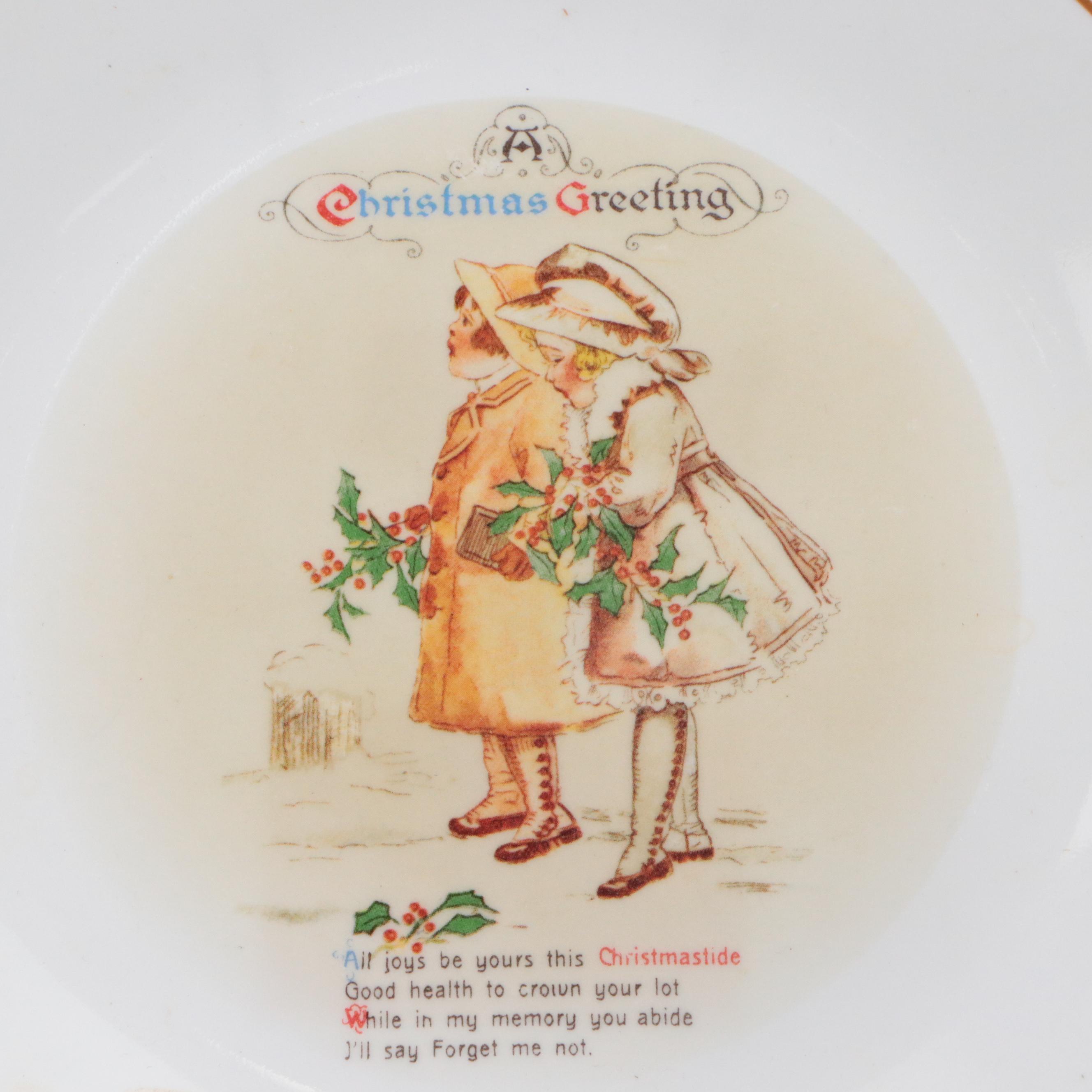 Christmas Snow Globe, Decorative Plates, Figurines and More, Vintage