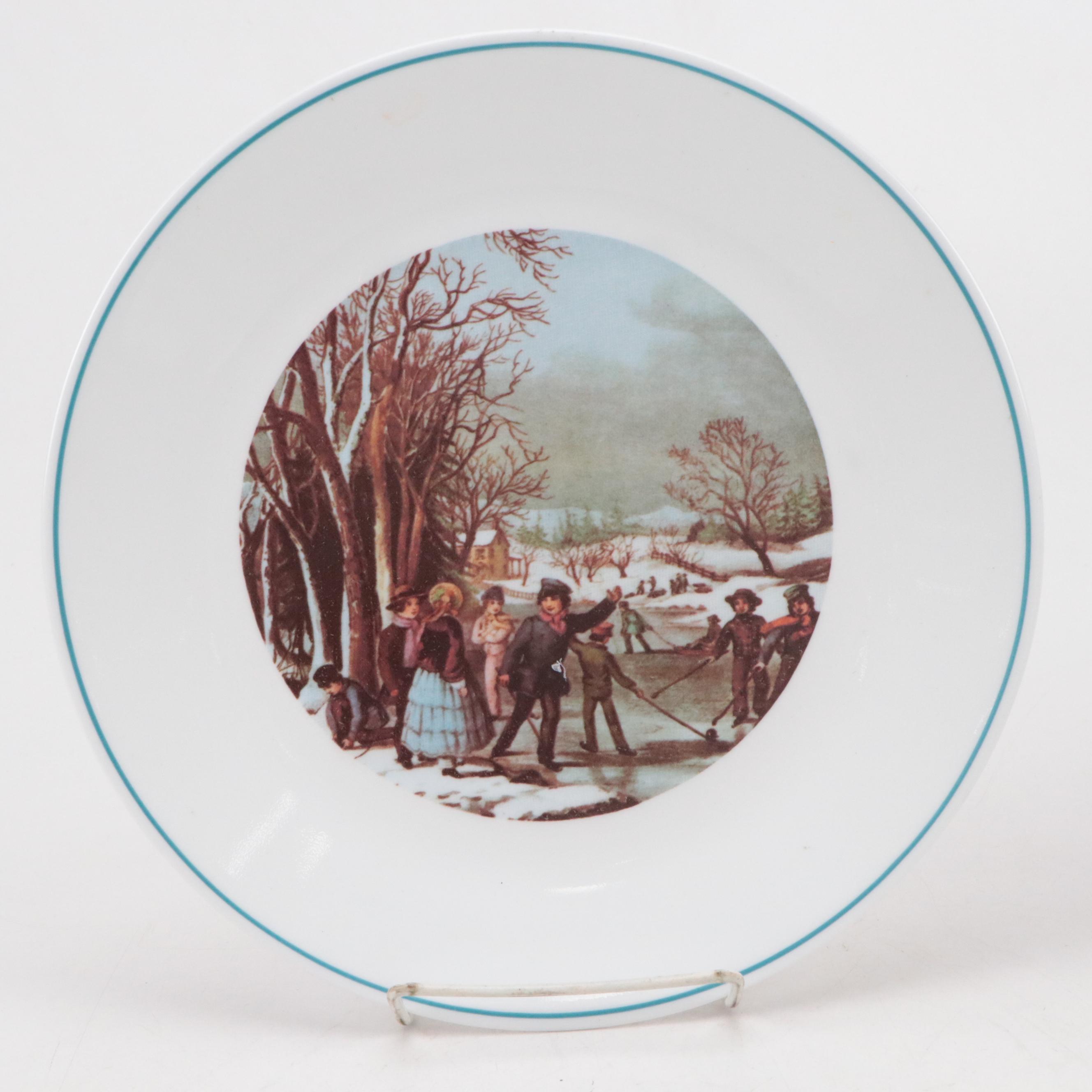 Christmas Snow Globe, Decorative Plates, Figurines and More, Vintage