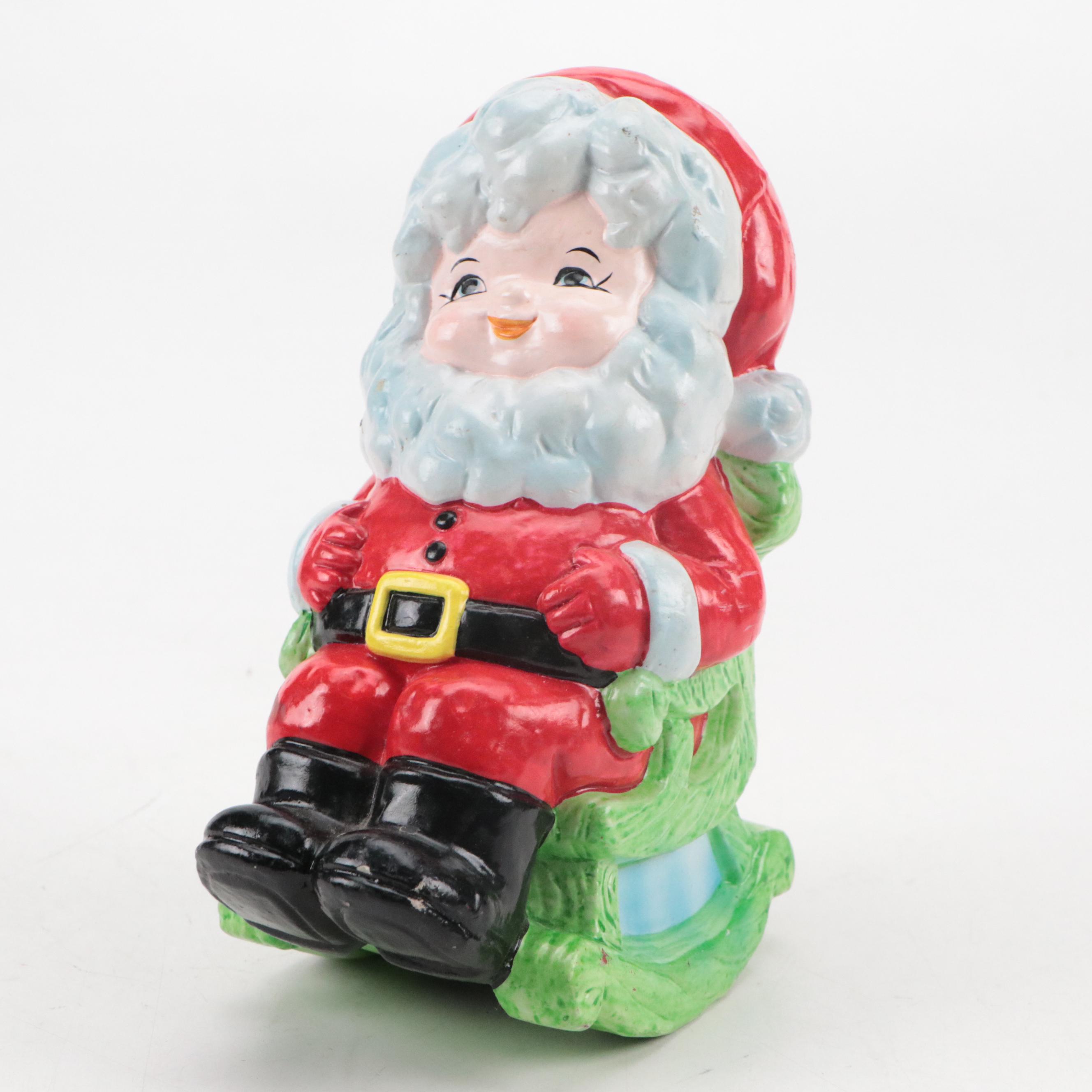 Christmas Snow Globe, Decorative Plates, Figurines and More, Vintage