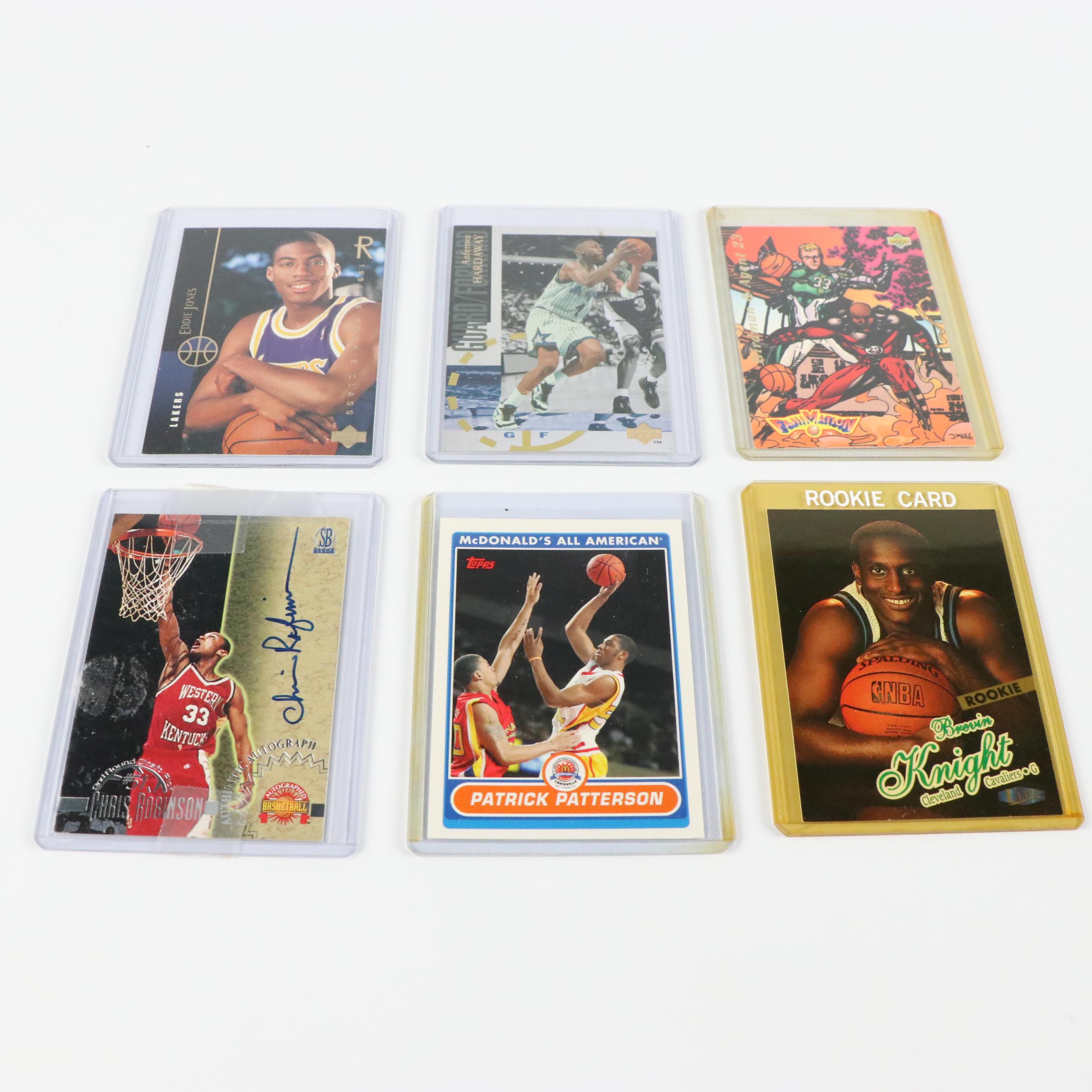 1990s–2000s Topps, Fleer and Upper Deck Basketball Cards Including A. J. Guyton