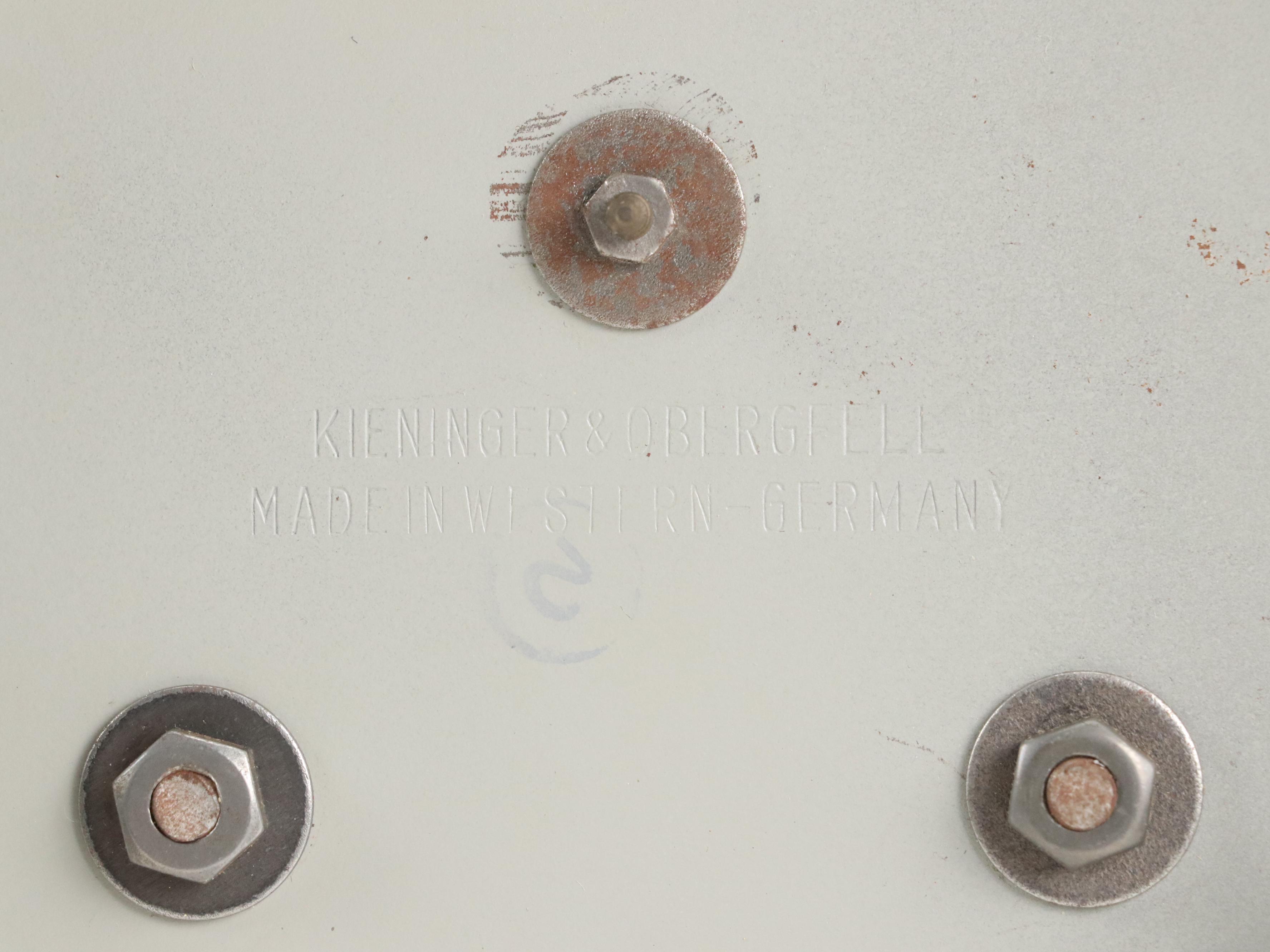 Kundo West German Brass and Glass 400 Day Anniversary Clock