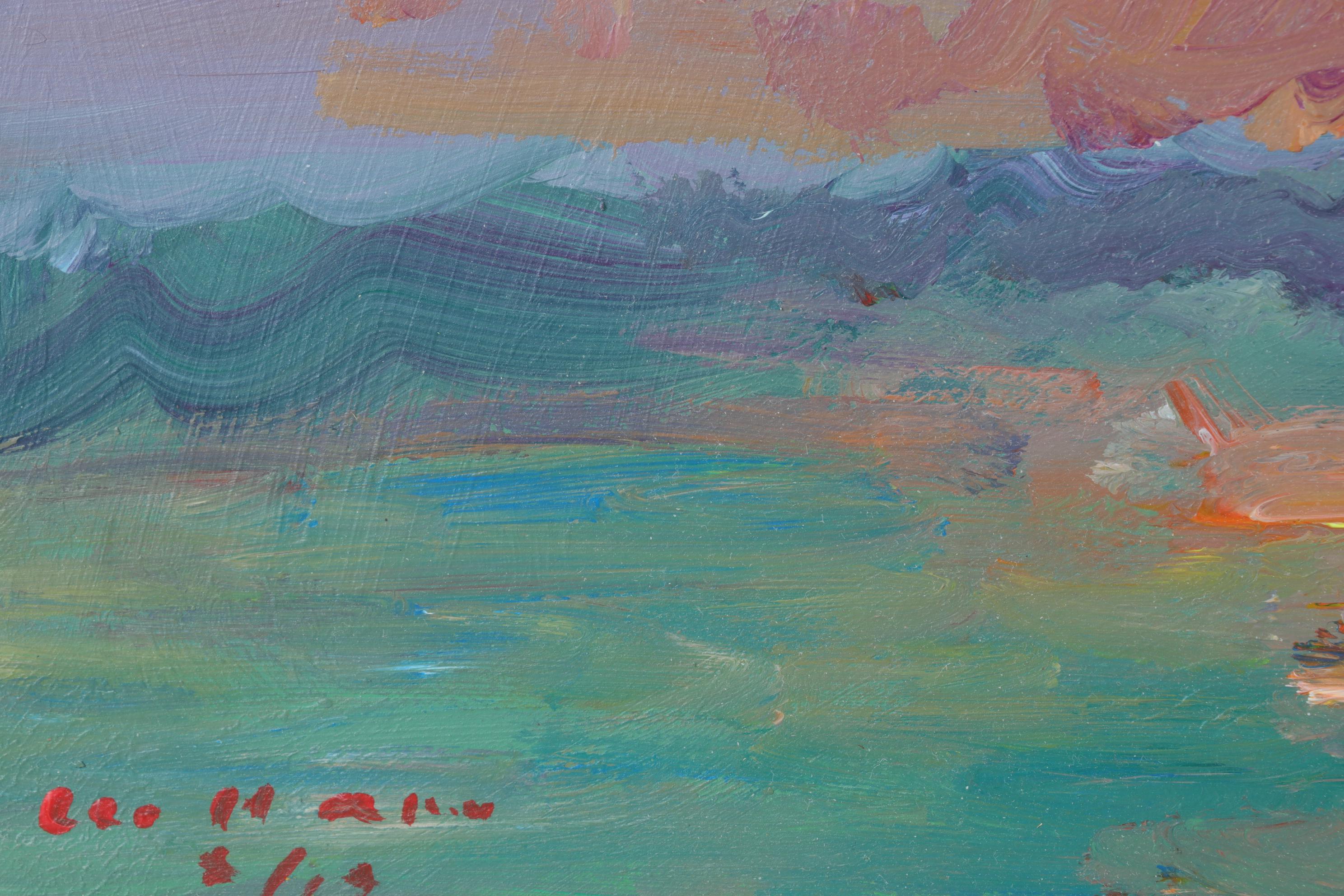 Leo Hong Mao Seascape Oil Painting