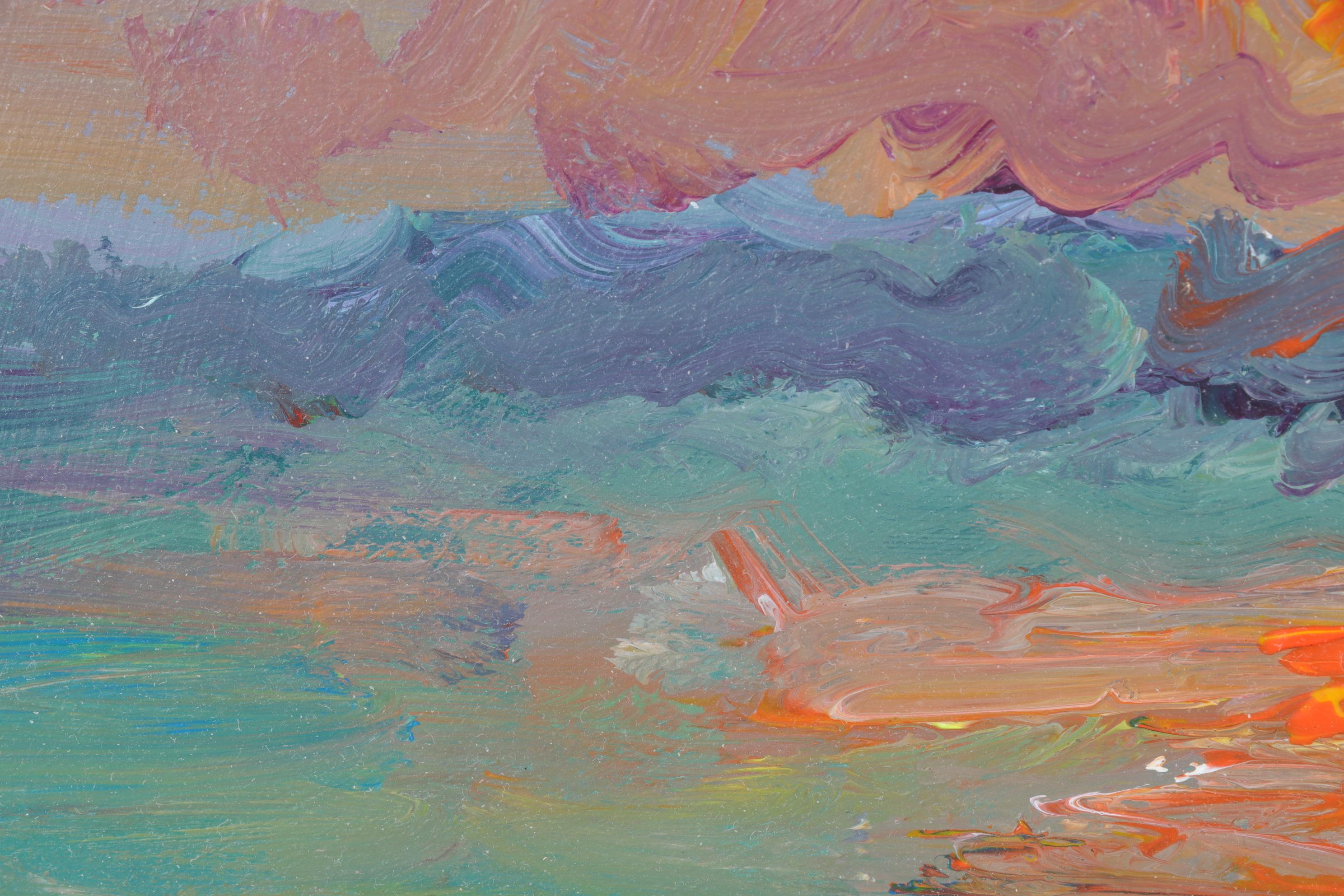 Leo Hong Mao Seascape Oil Painting