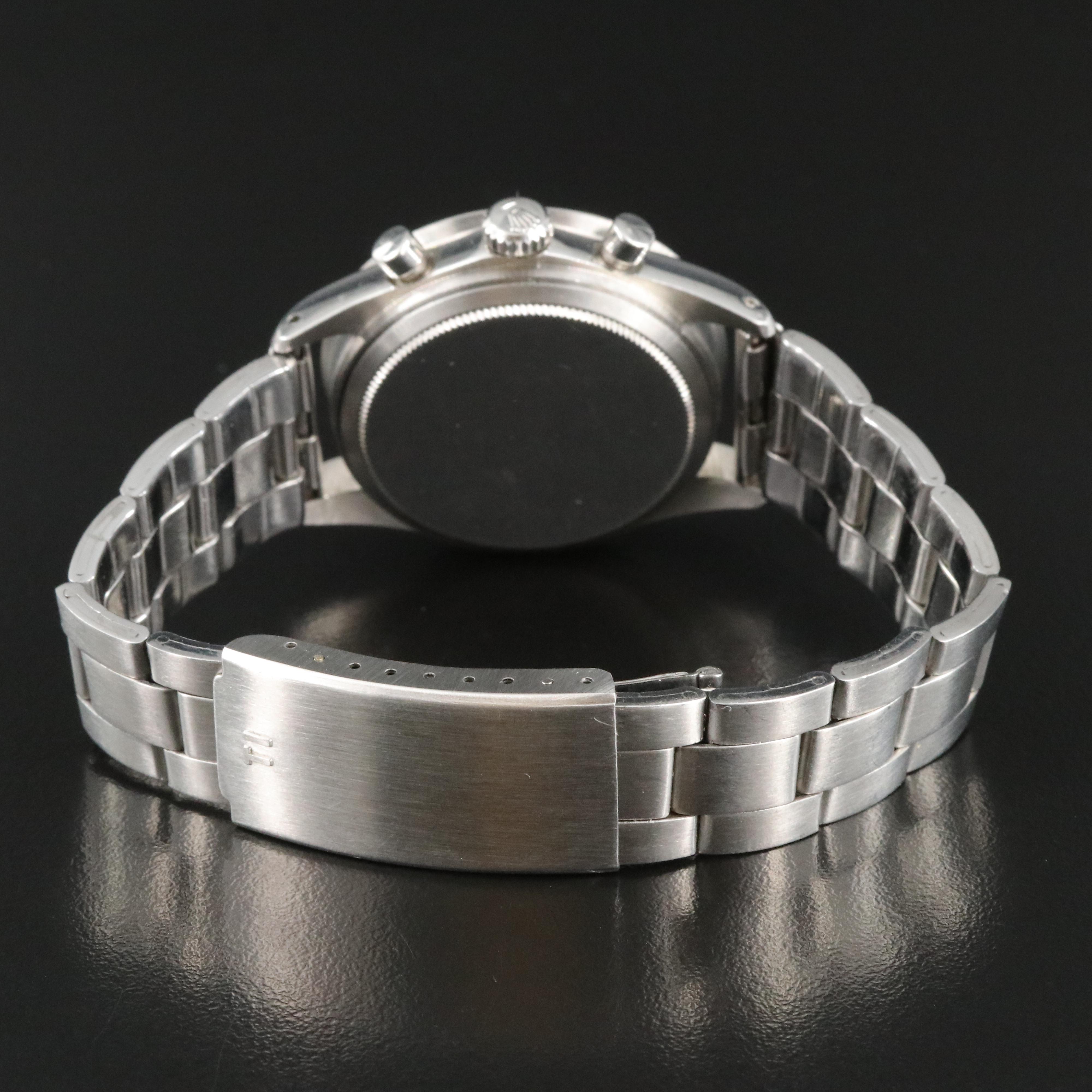 1970 Rolex Daytona 6262 Cosmograph Silver Dial Steel Watch