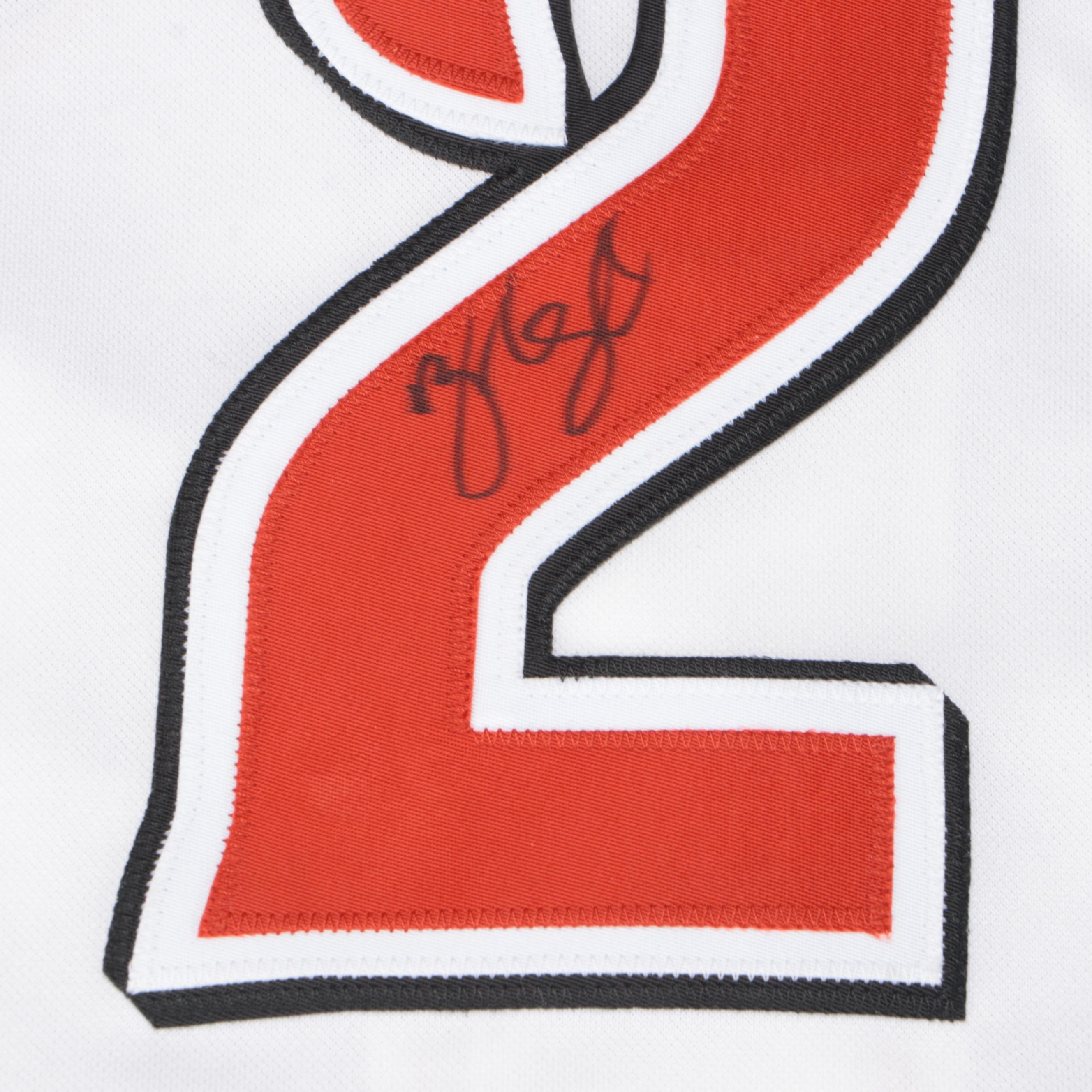 Zack Cozart and Jay Bruce Signed Cincinnati Reds Baseball Jerseys