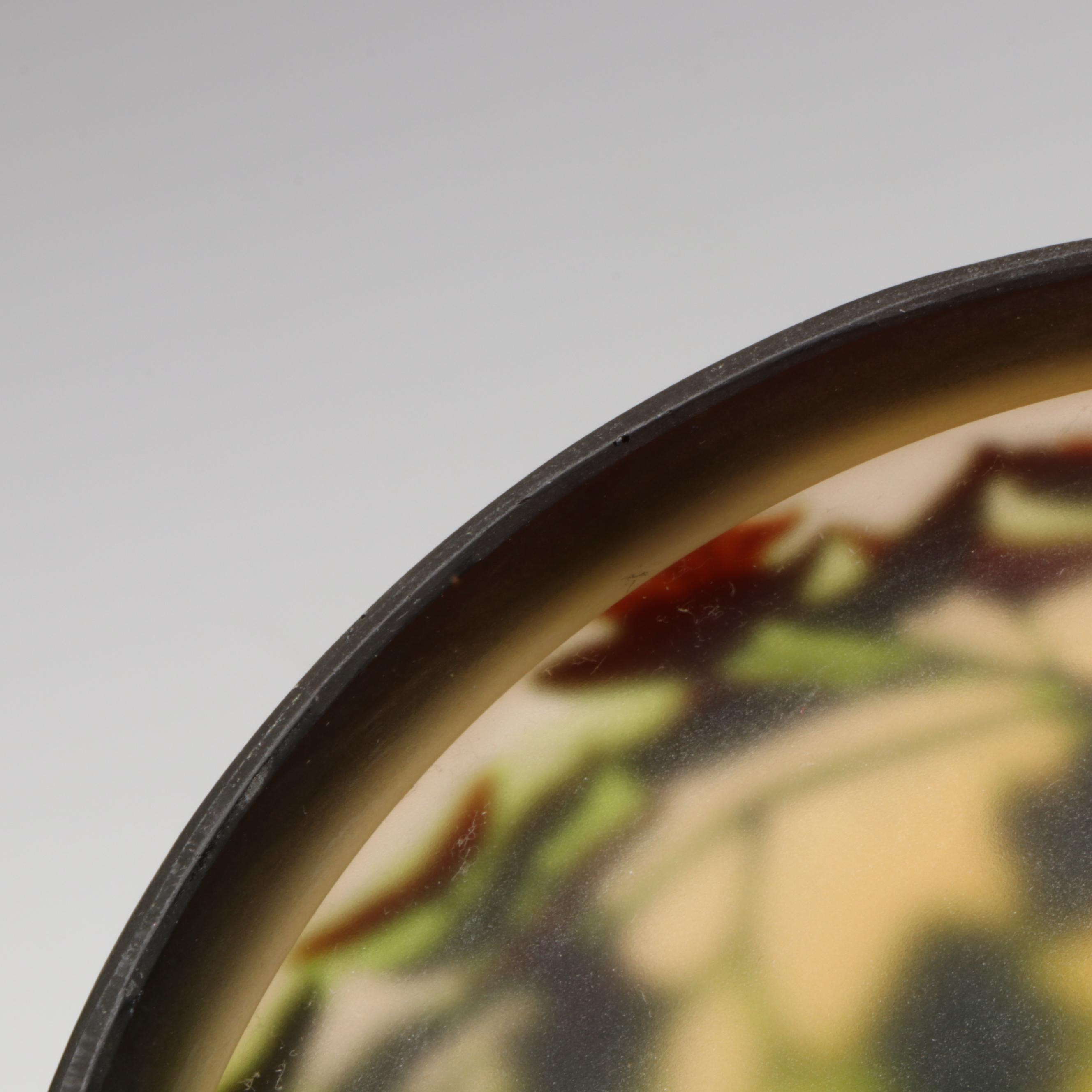 Émile Gallé Cameo Glass Lidded Box, Late 19th/Early 20th Century