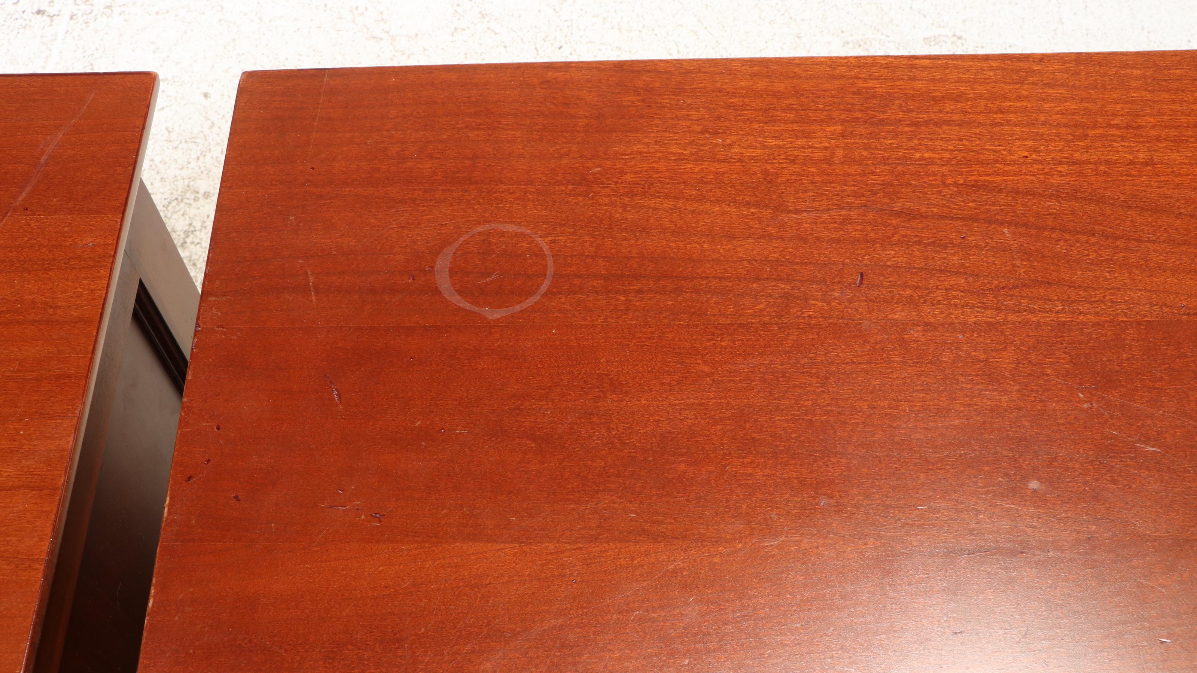 Pair of Thomasville Cherry Finish Nightstands