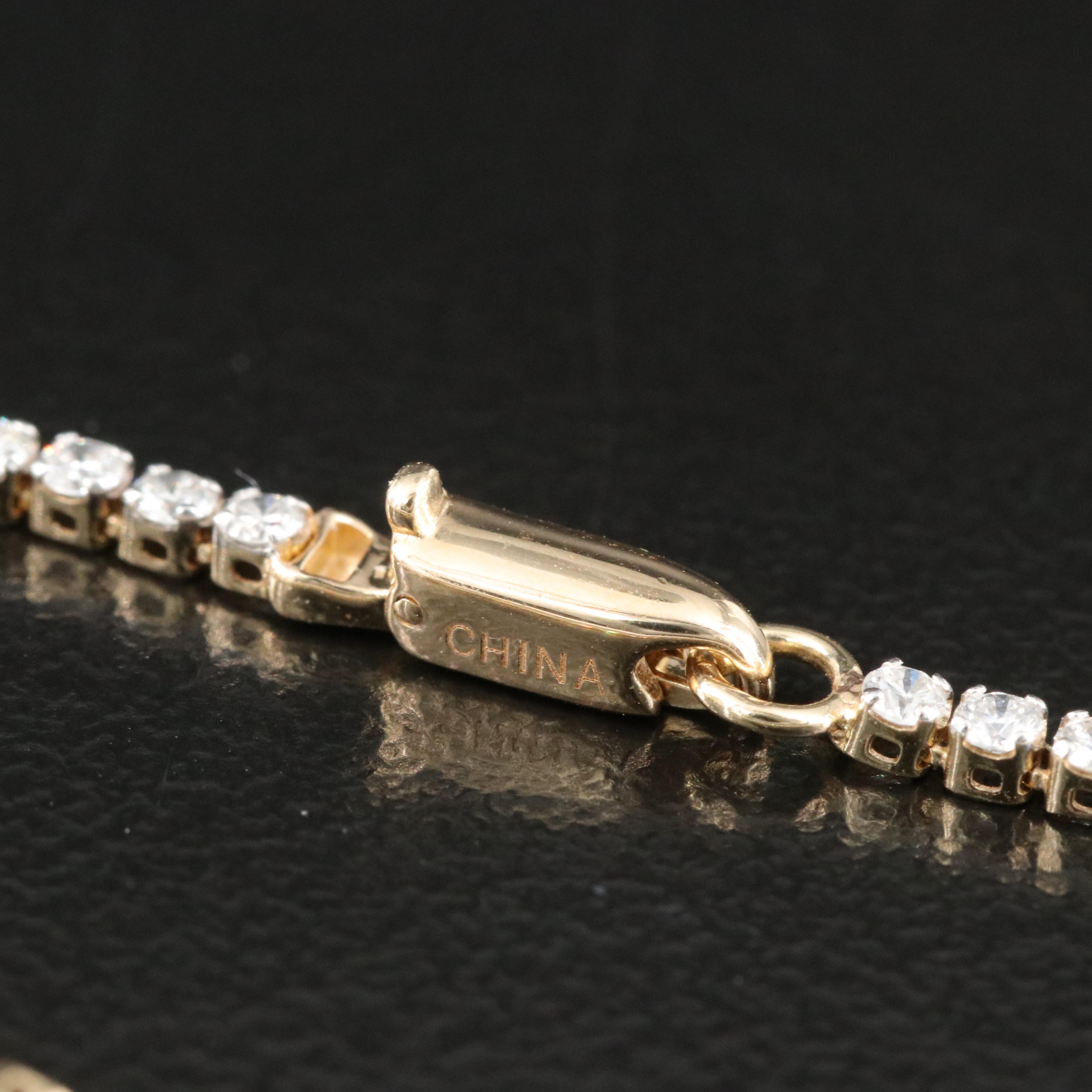 14K 1.50 CTW Diamond Tennis Bracelet