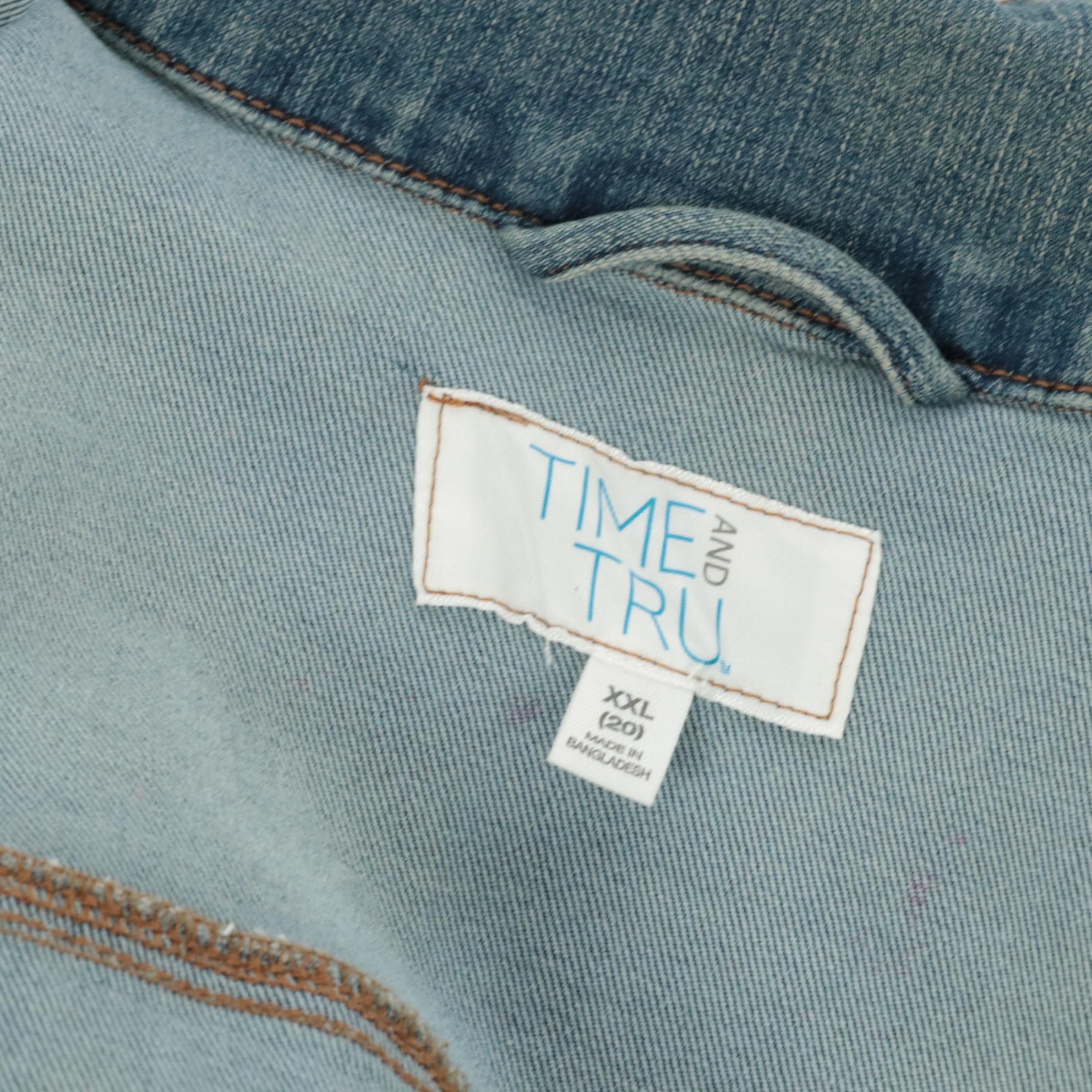 Custom Denim Jacket With Portrait of Singer Tracy Chapman