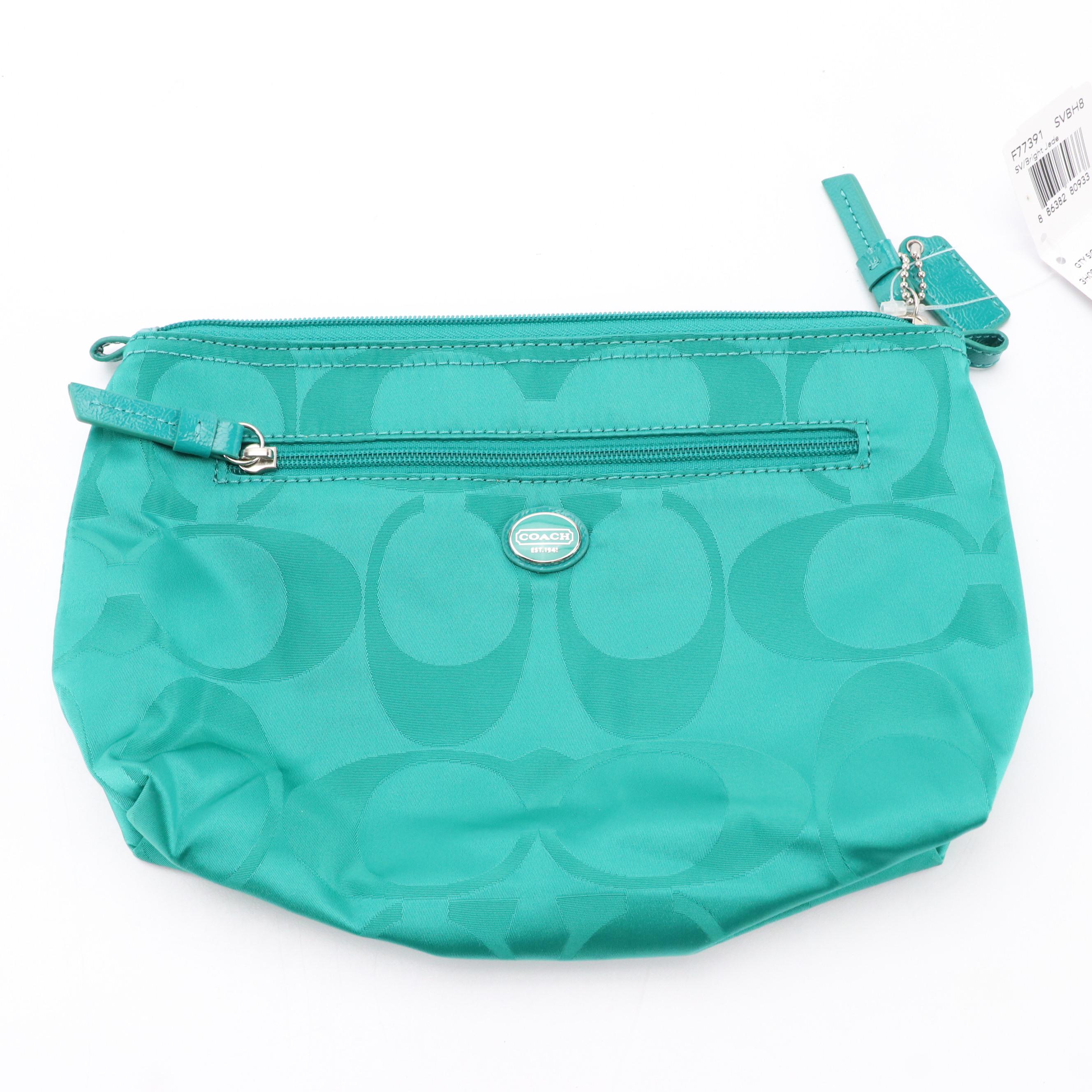 Coach Leather Duffle F15064, iPhone 13 Pro Max Case, and Cosmetic Pouch, w/Tags