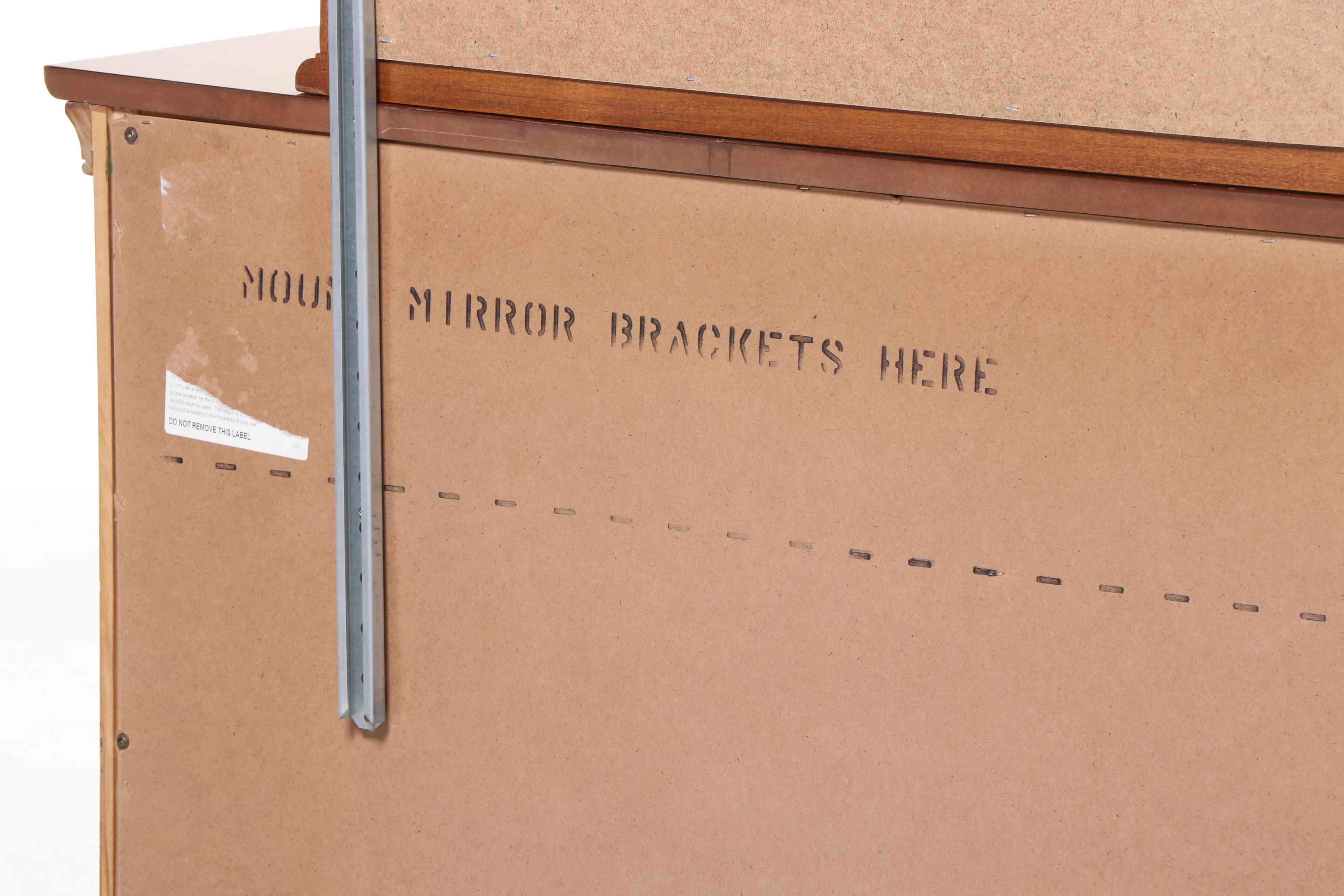 Thomasville Cherry Finish Dresser with Mirror