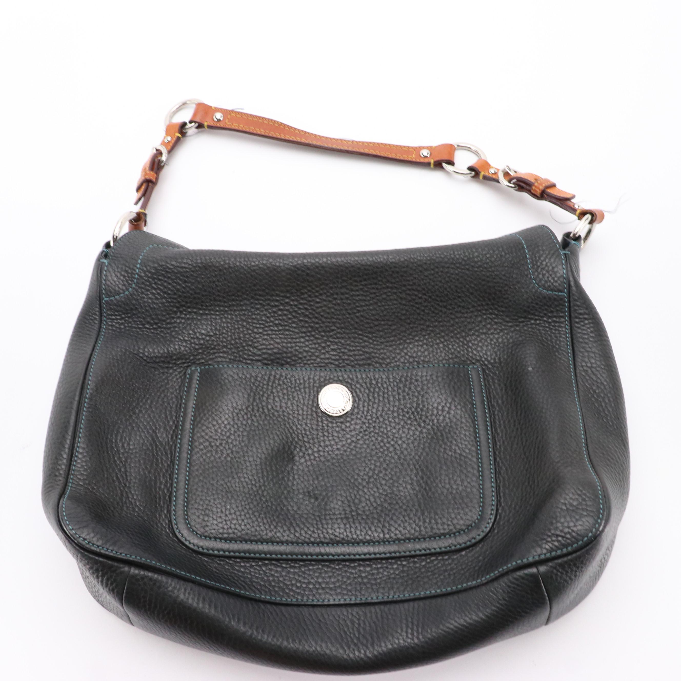 Coach Chelsea Hobo Shoulder Bag in Leather & File Crossbody in Signature Canvas