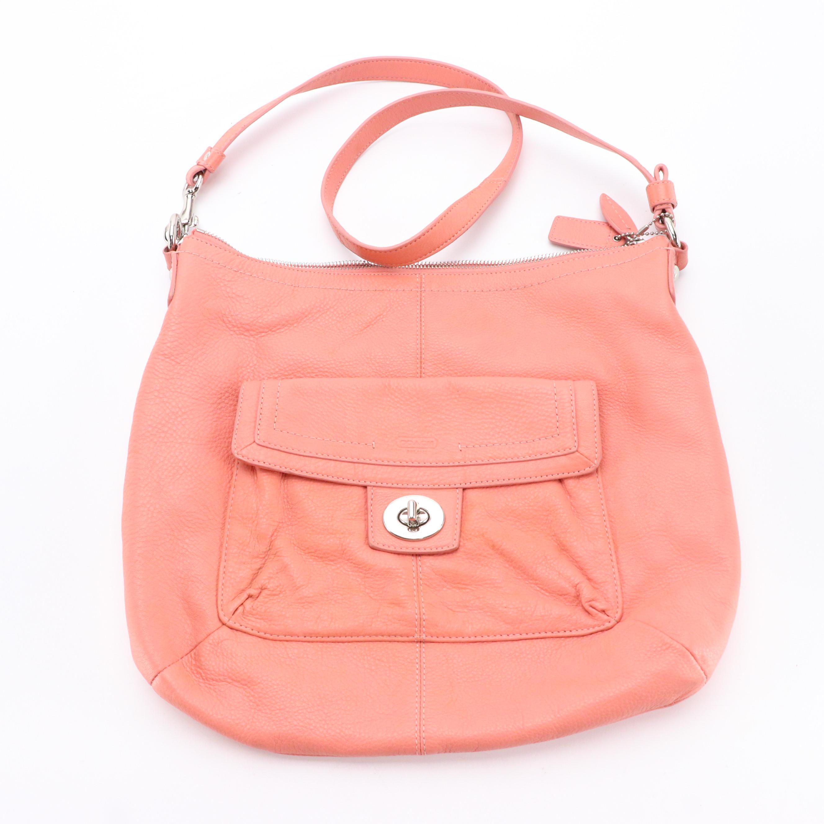Coach Pleat Embellished Madison Sophia Bag, Coral Penelope Bag & Mini Emma Bag