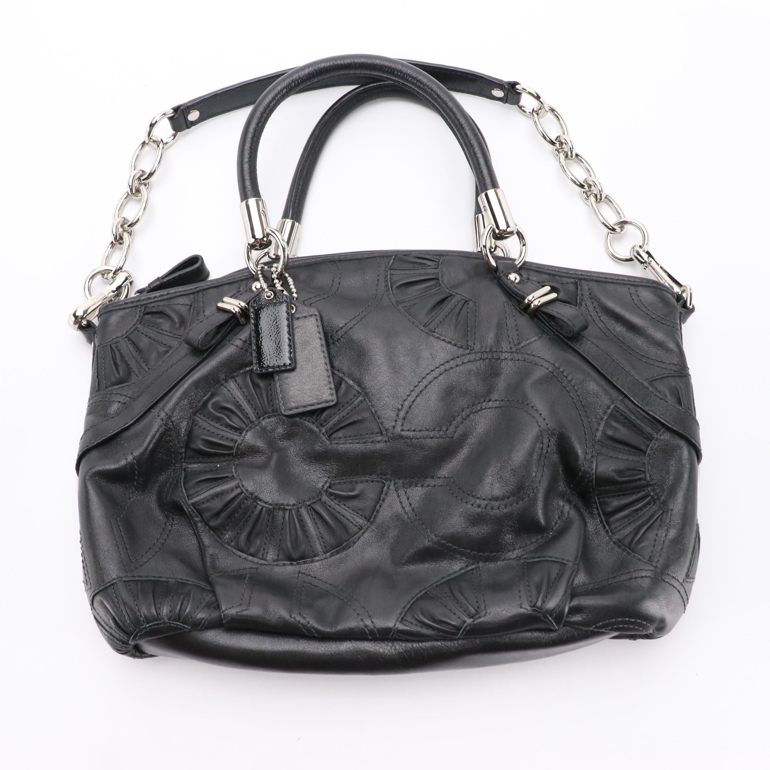 Coach Pleat Embellished Madison Sophia Bag, Coral Penelope Bag & Mini Emma Bag