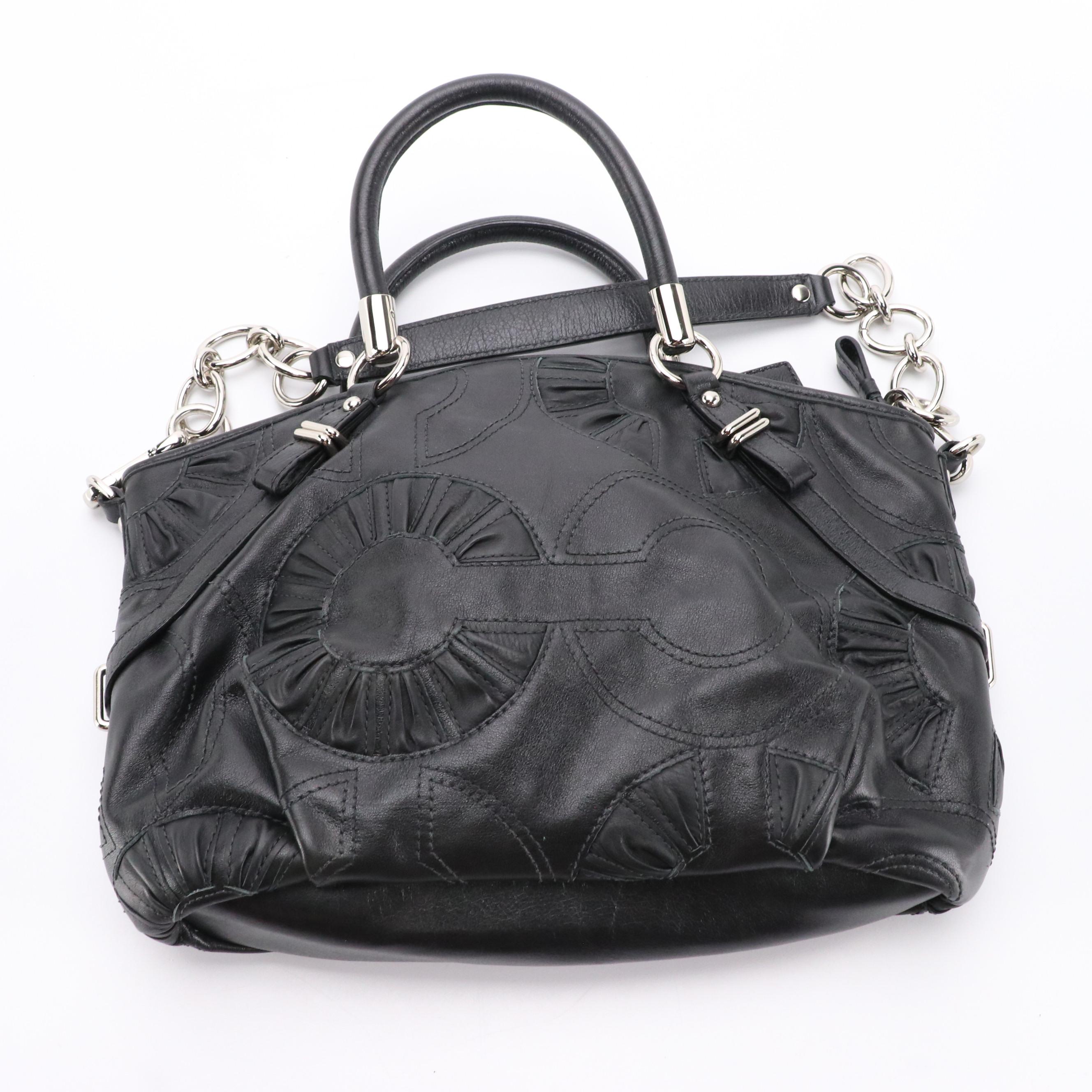 Coach Pleat Embellished Madison Sophia Bag, Coral Penelope Bag & Mini Emma Bag