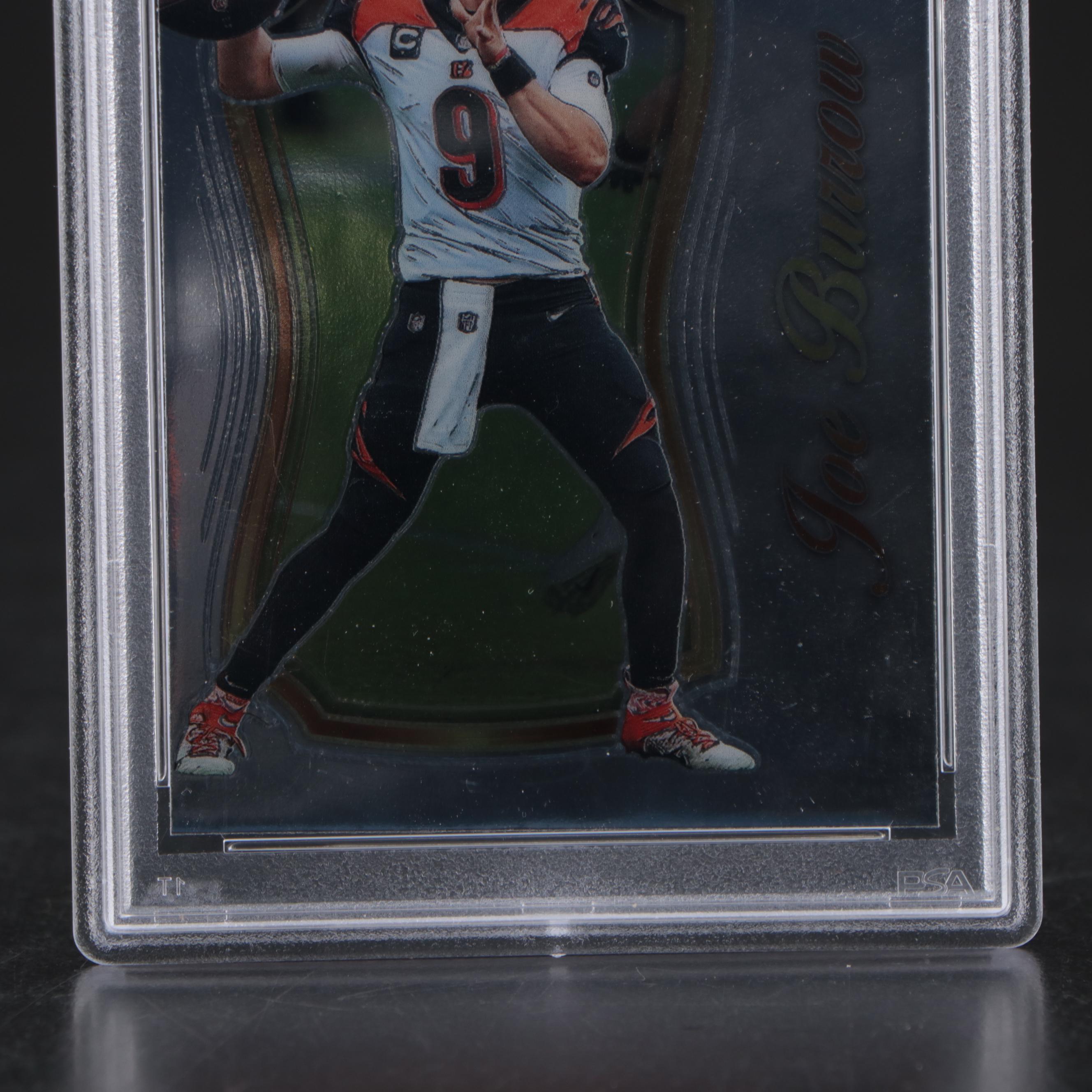 2020 Panini Select Joe Burrow Rookie Card #SCR1 Graded PSA 10