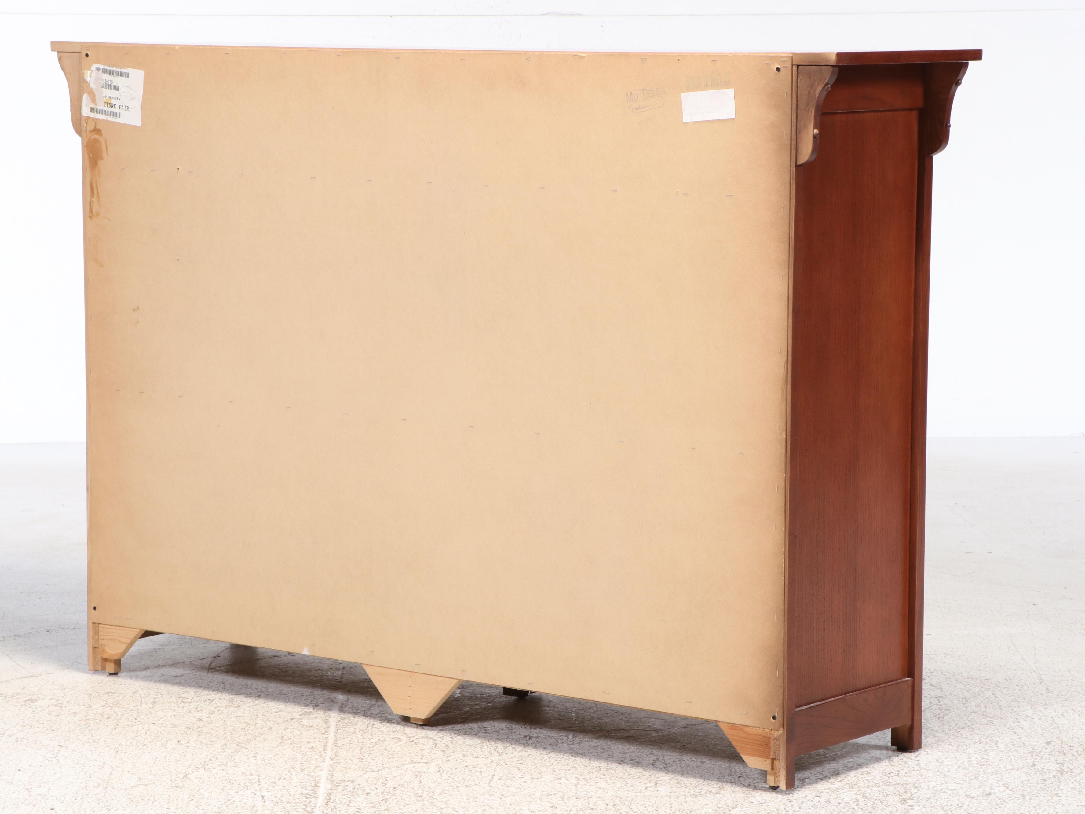 Delsa Muebles Mission Style Oak Chest of Drawers