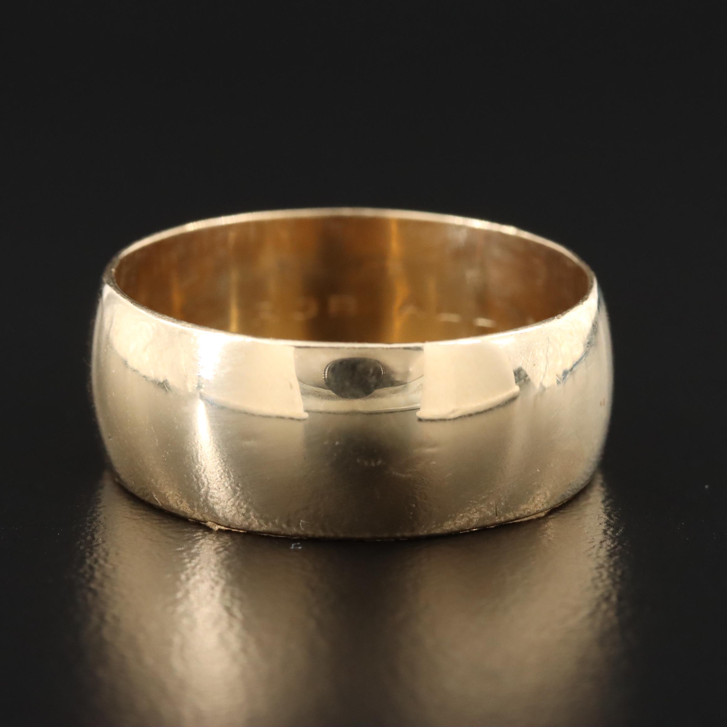 14K Gold Band