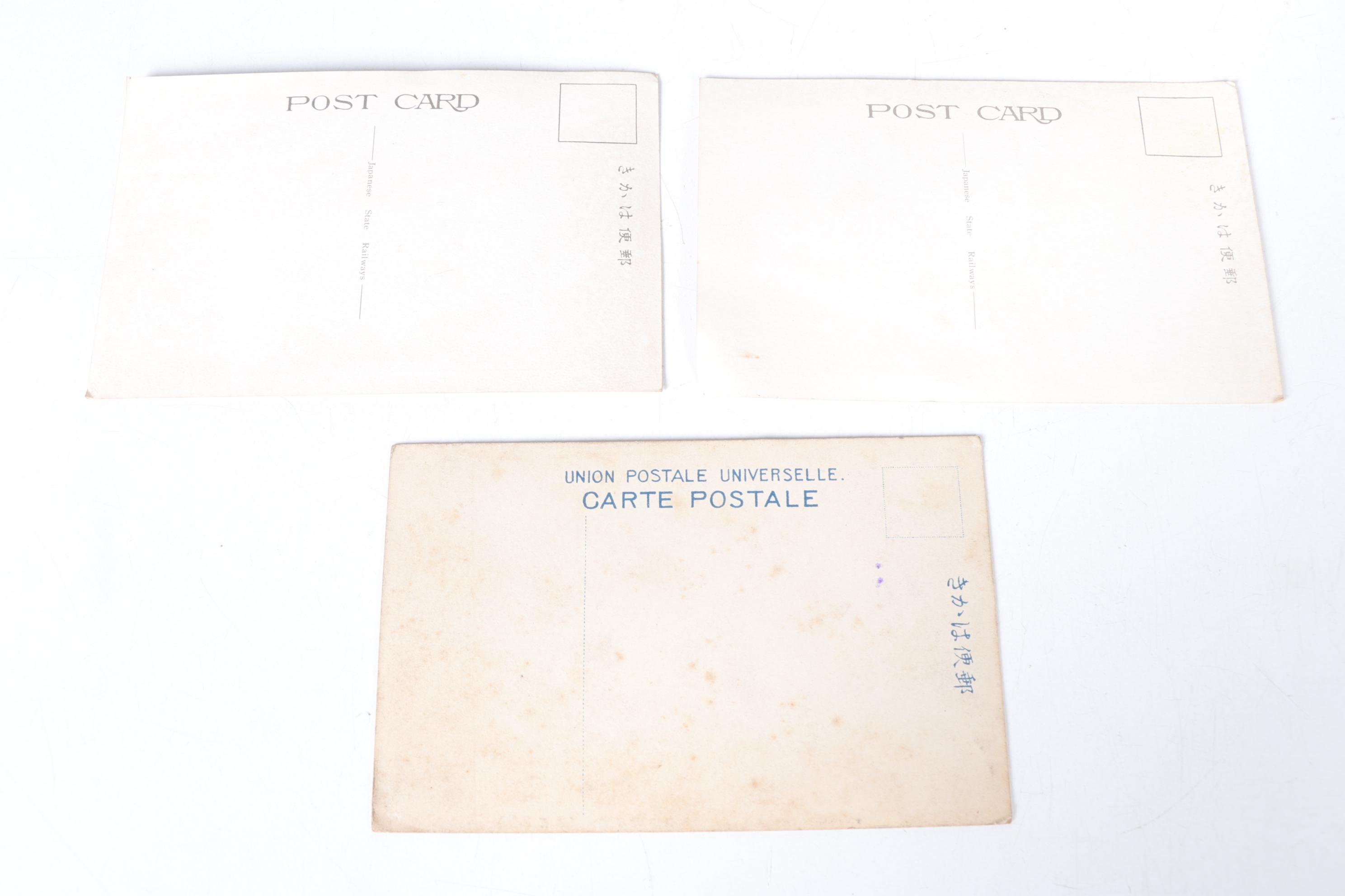 Japanese Postcards of Mt. Fuji, Nara Park & More, Early 20th Century