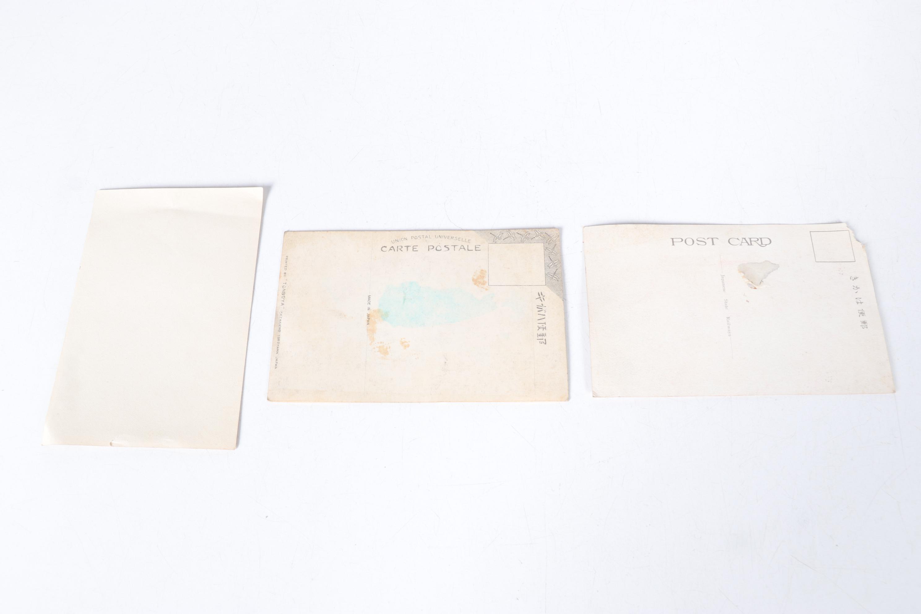 Japanese Postcards of Mt. Fuji, Nara Park & More, Early 20th Century