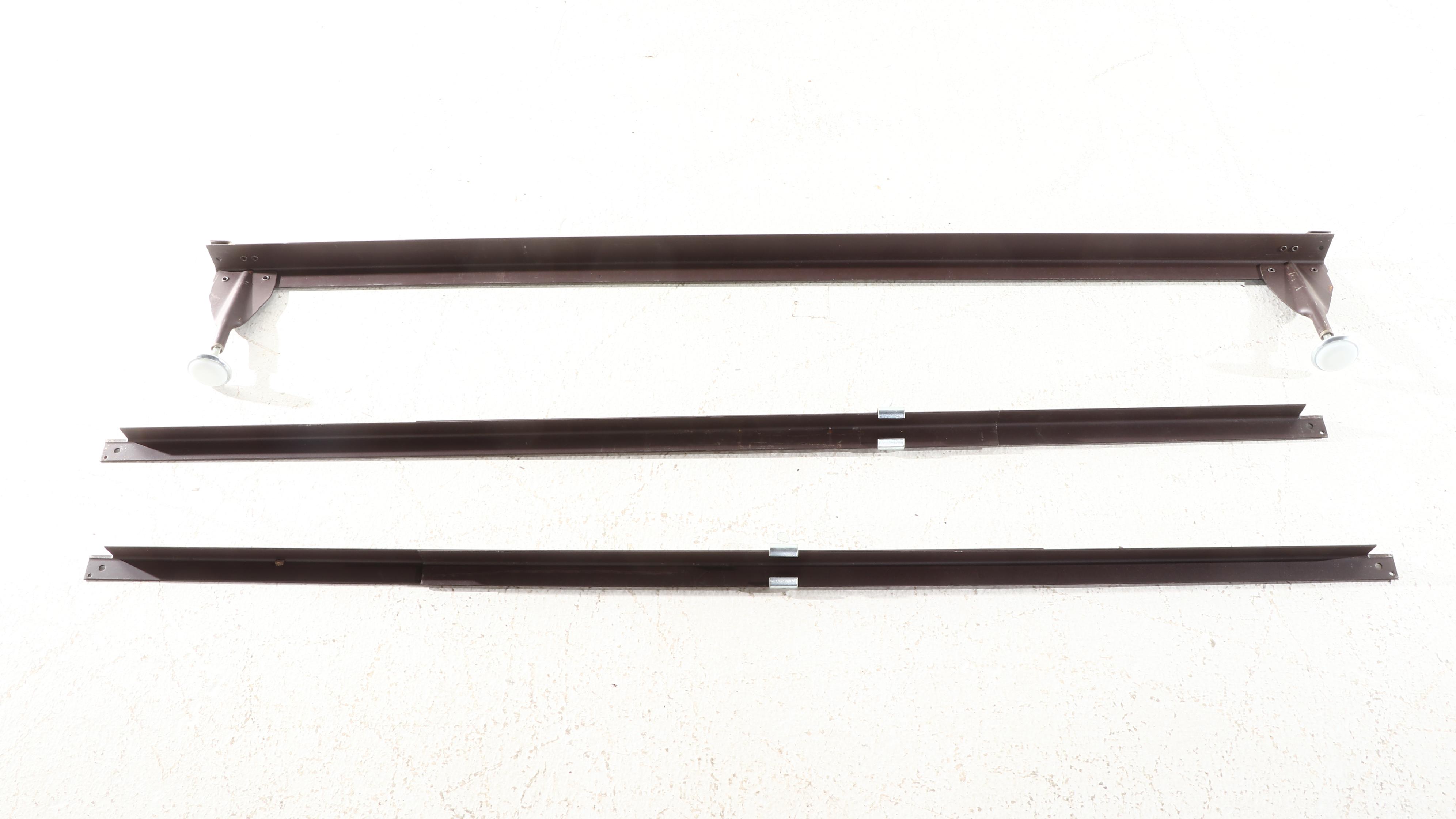 Delsa Muebles Mission Style Oak Veneer Queen Bed Frame