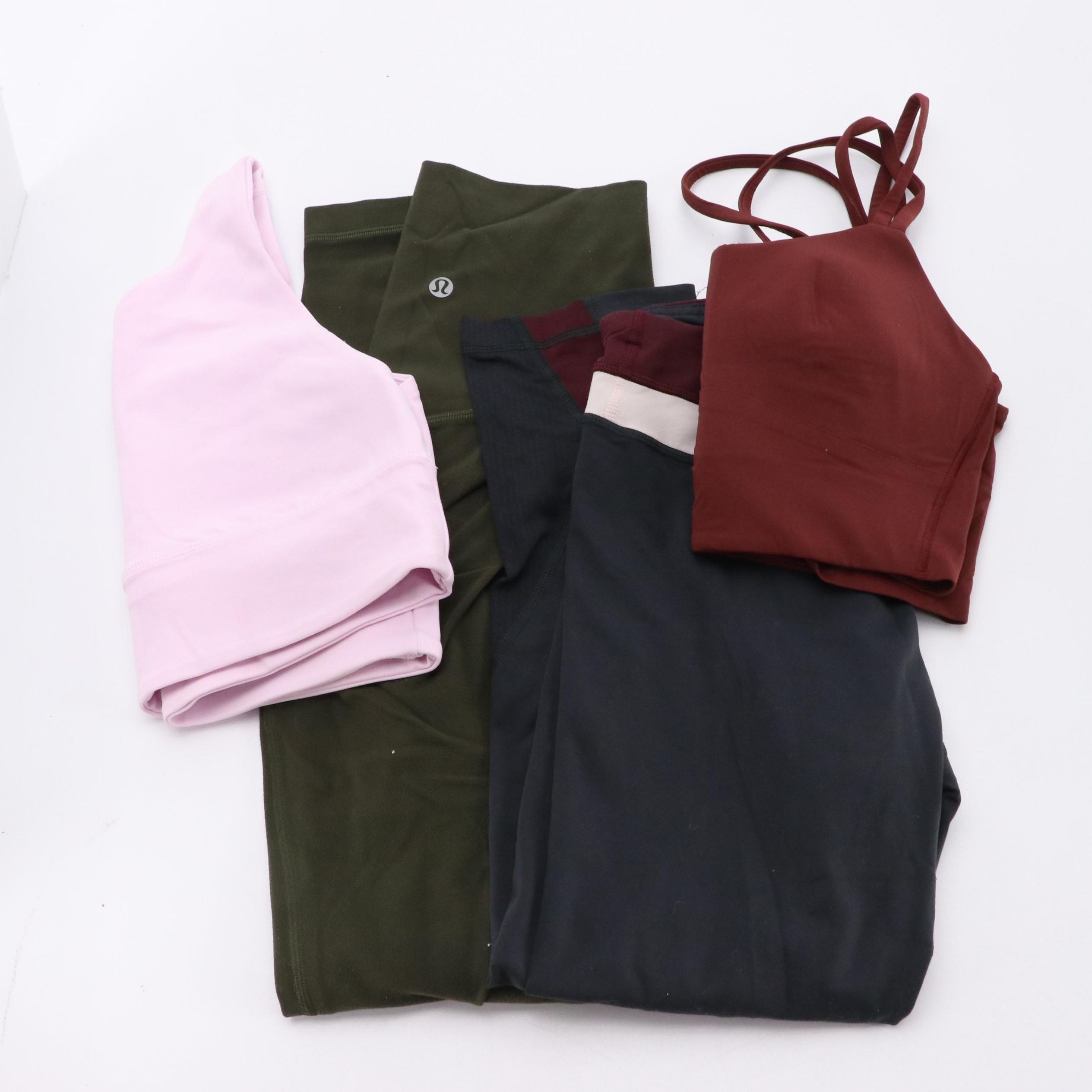 Lululemon Activewear Including Sports Bras and Leggings