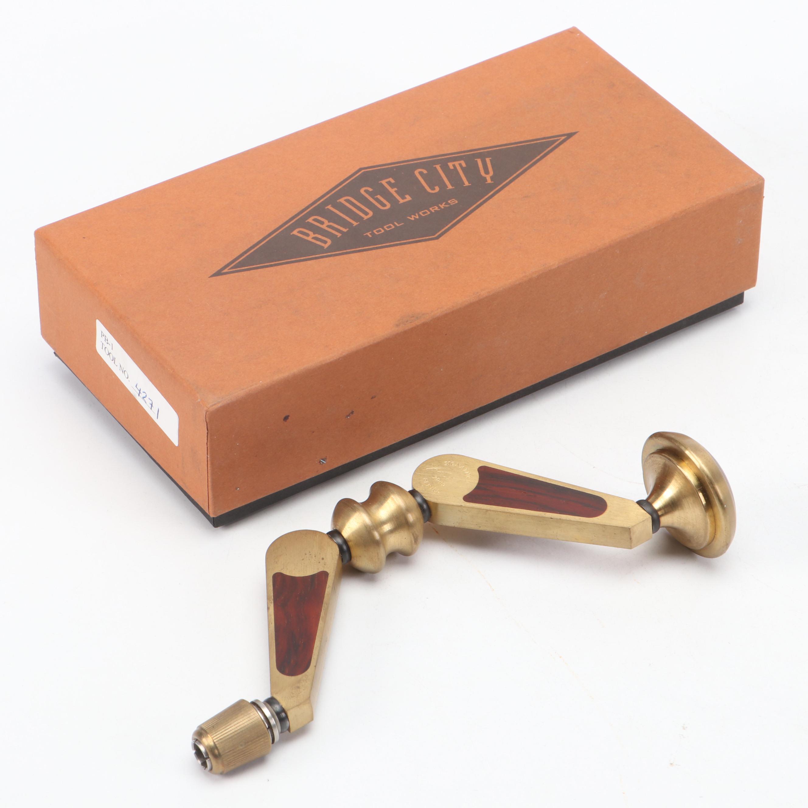 Bridge City Tool Works PB-1 Palm Brace with MS-96 Precision Measuring Sticks