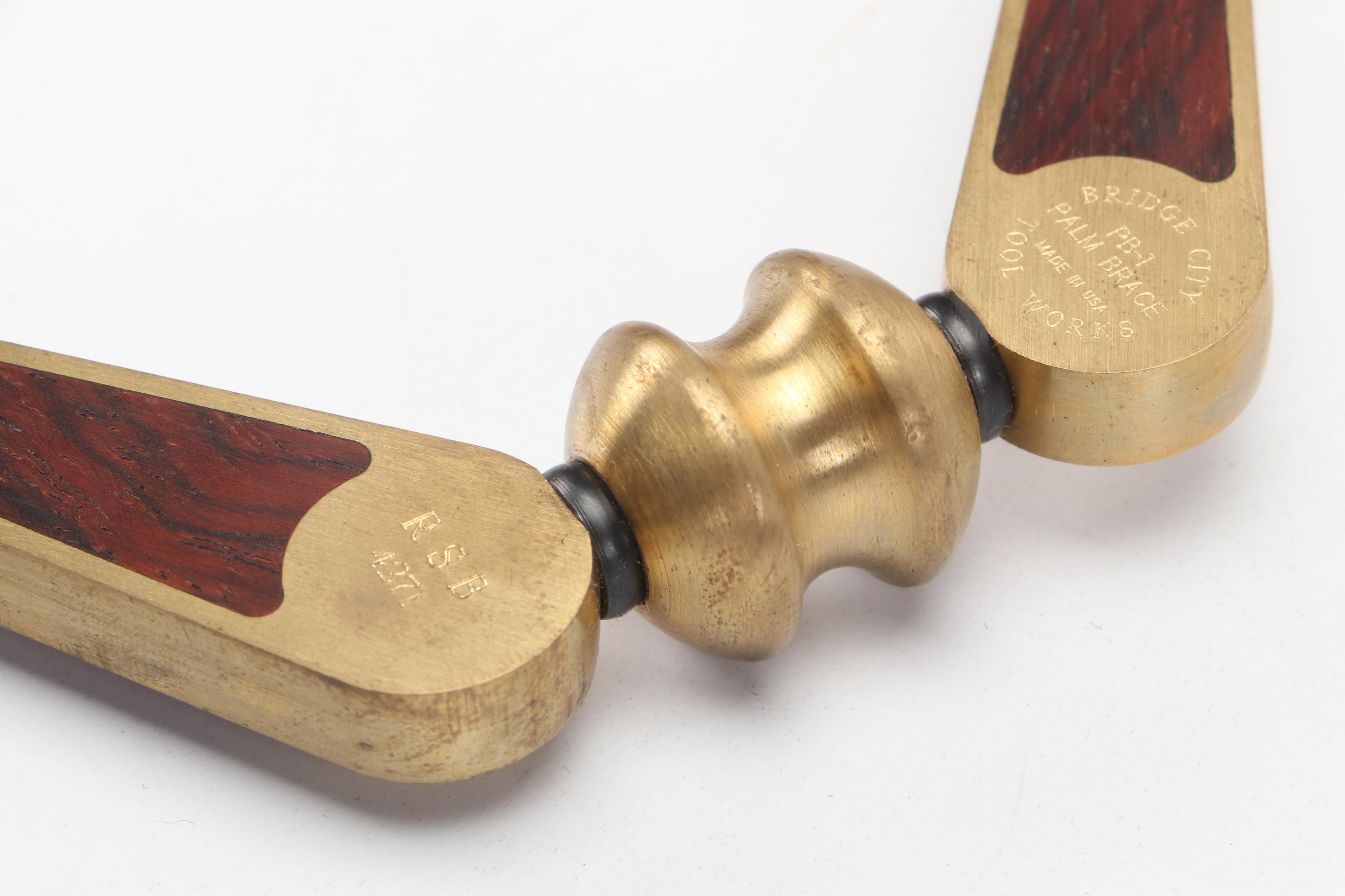 Bridge City Tool Works PB-1 Palm Brace with MS-96 Precision Measuring Sticks