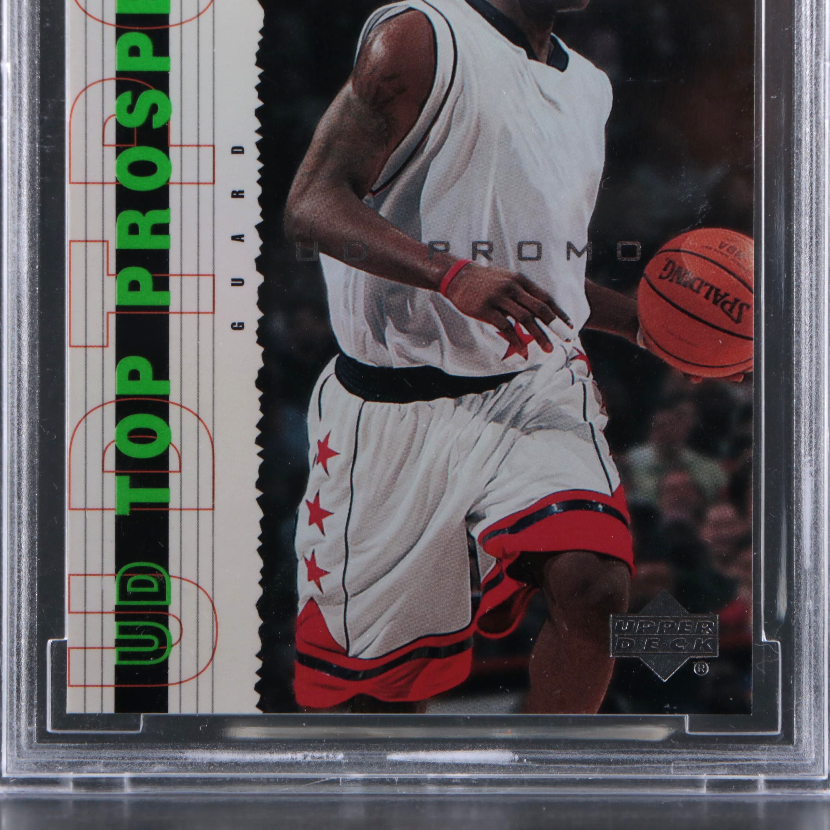 2003 Upper Deck LeBron James Top Prospects Promos Card #P2 Graded BCCG 10