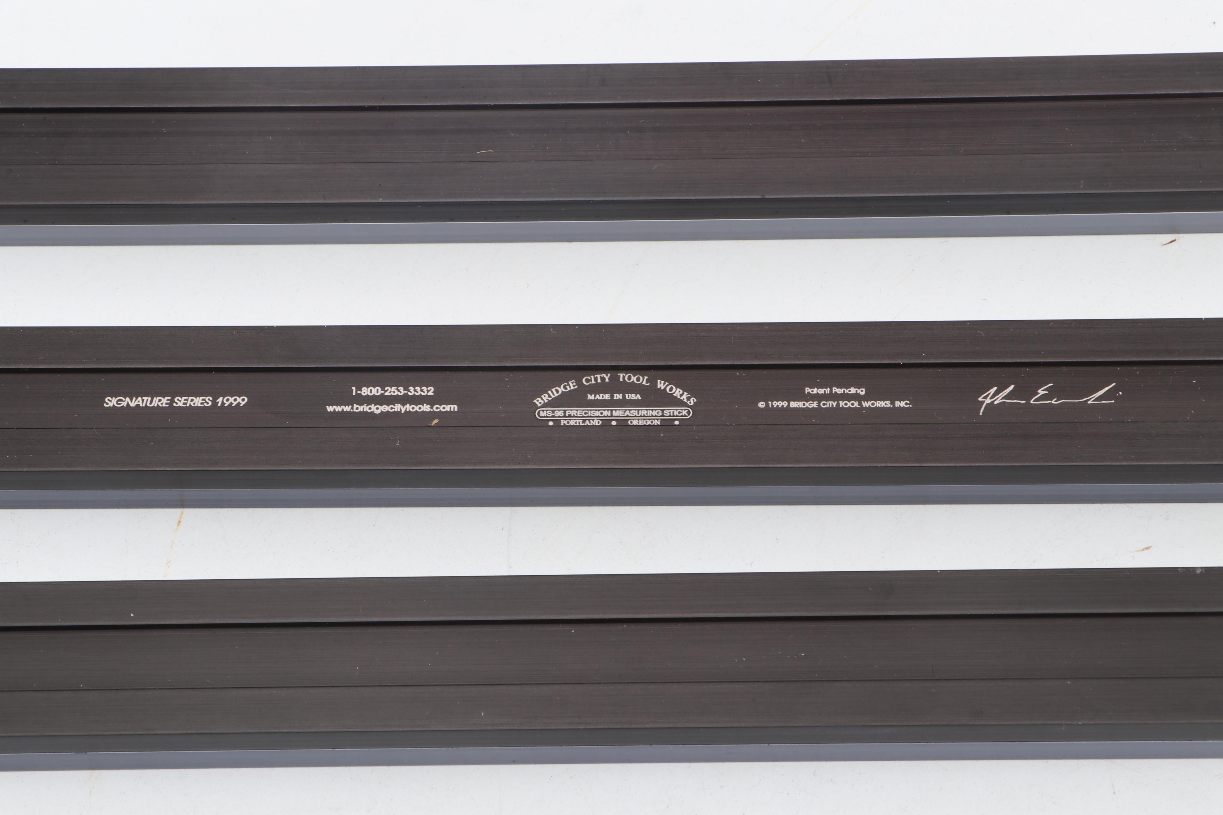 Bridge City Tool Works PB-1 Palm Brace with MS-96 Precision Measuring Sticks