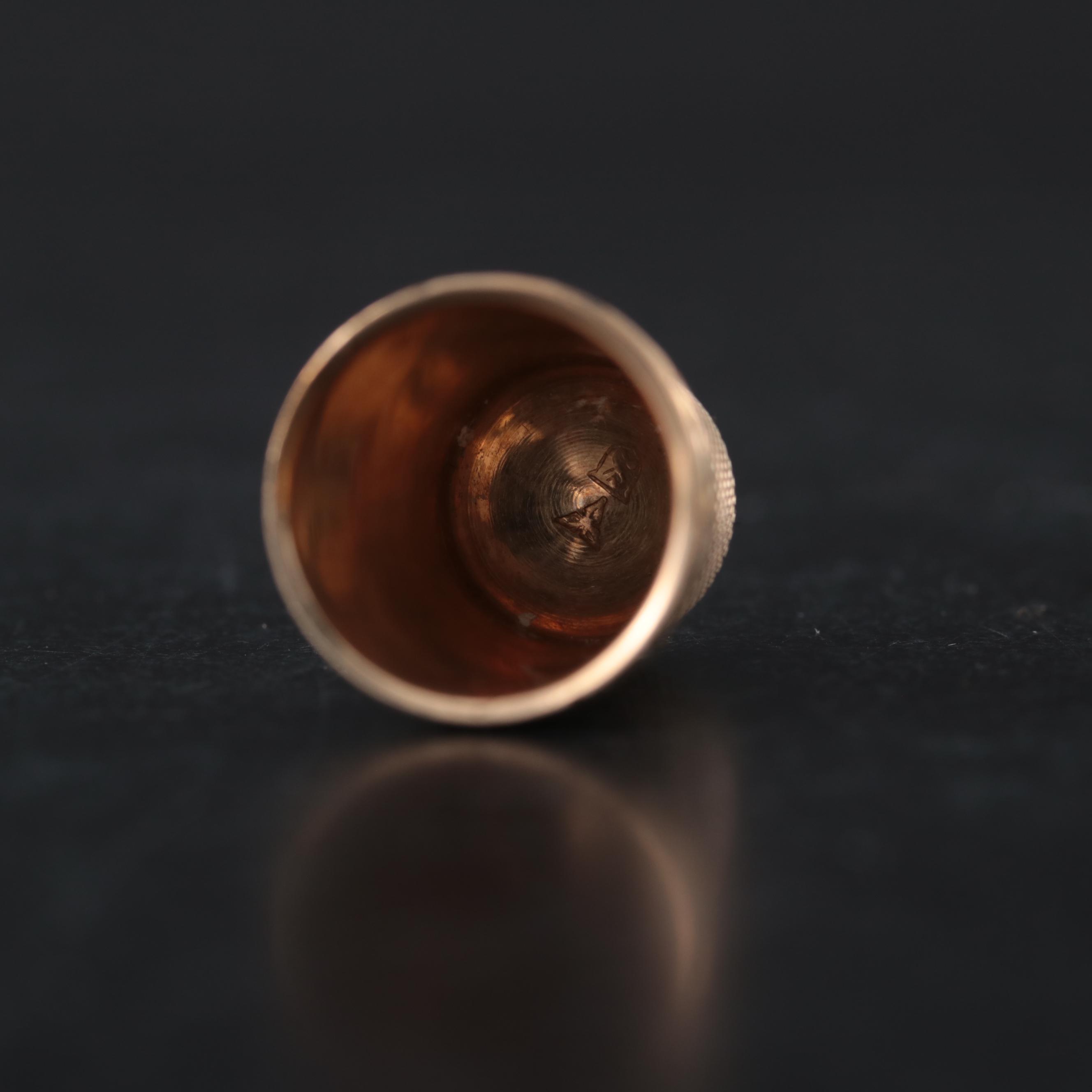 Simons Brothers and Ketcham & McDougall Sterling Silver Thimbles