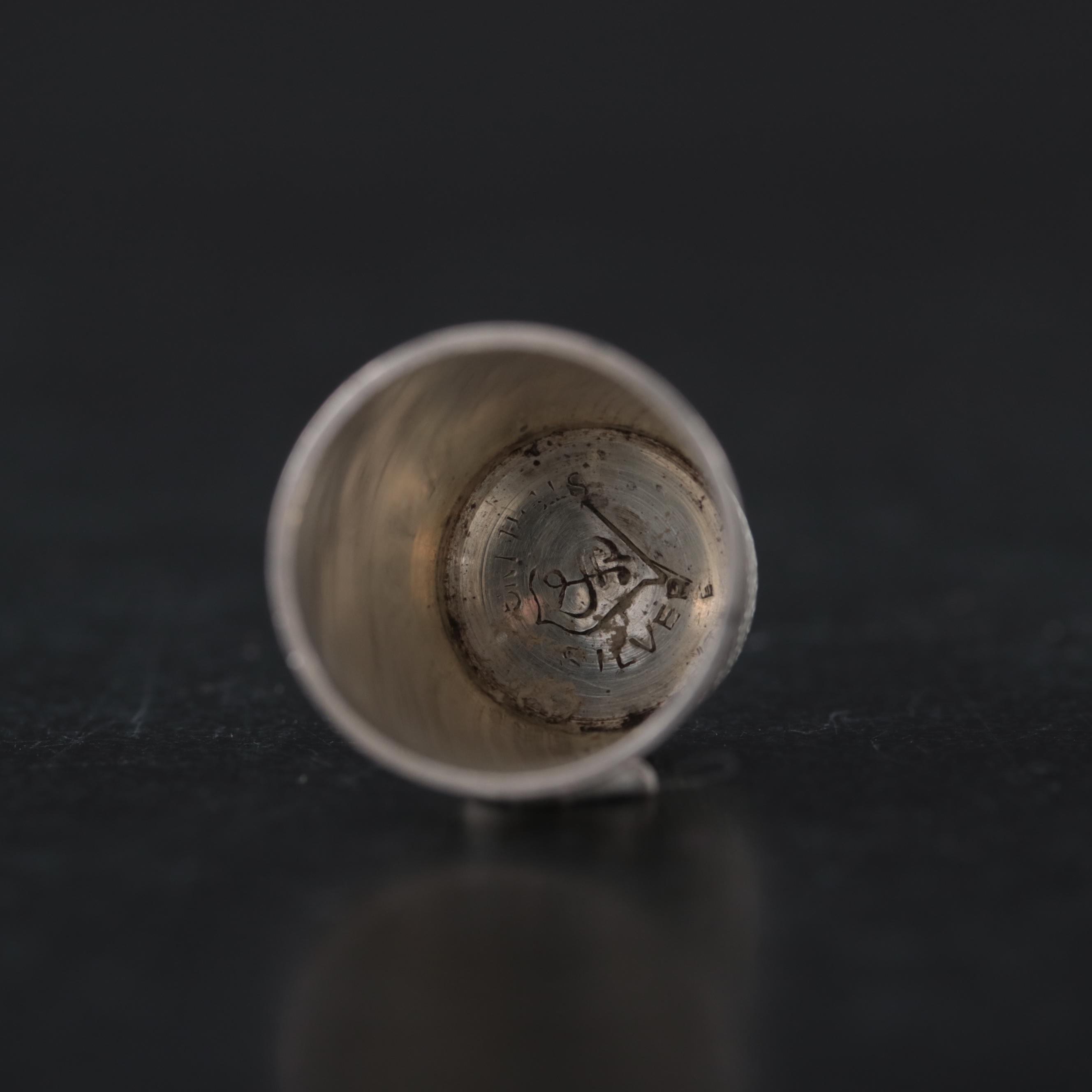 Simons Brothers and Ketcham & McDougall Sterling Silver Thimbles