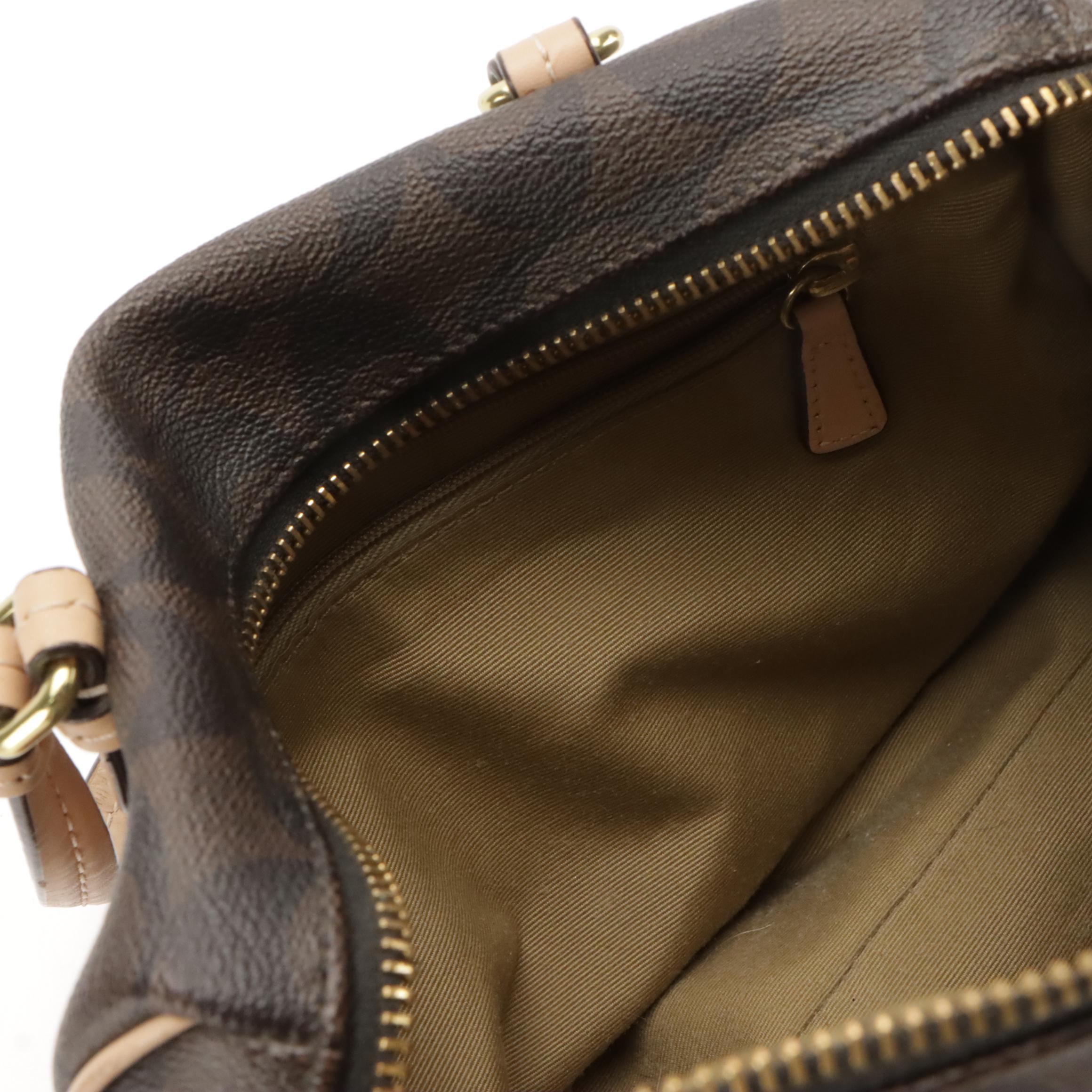 Coach Signature Mini Boston Bag, Burgundy Leather Edie Bag & Chalk Mini Carryall