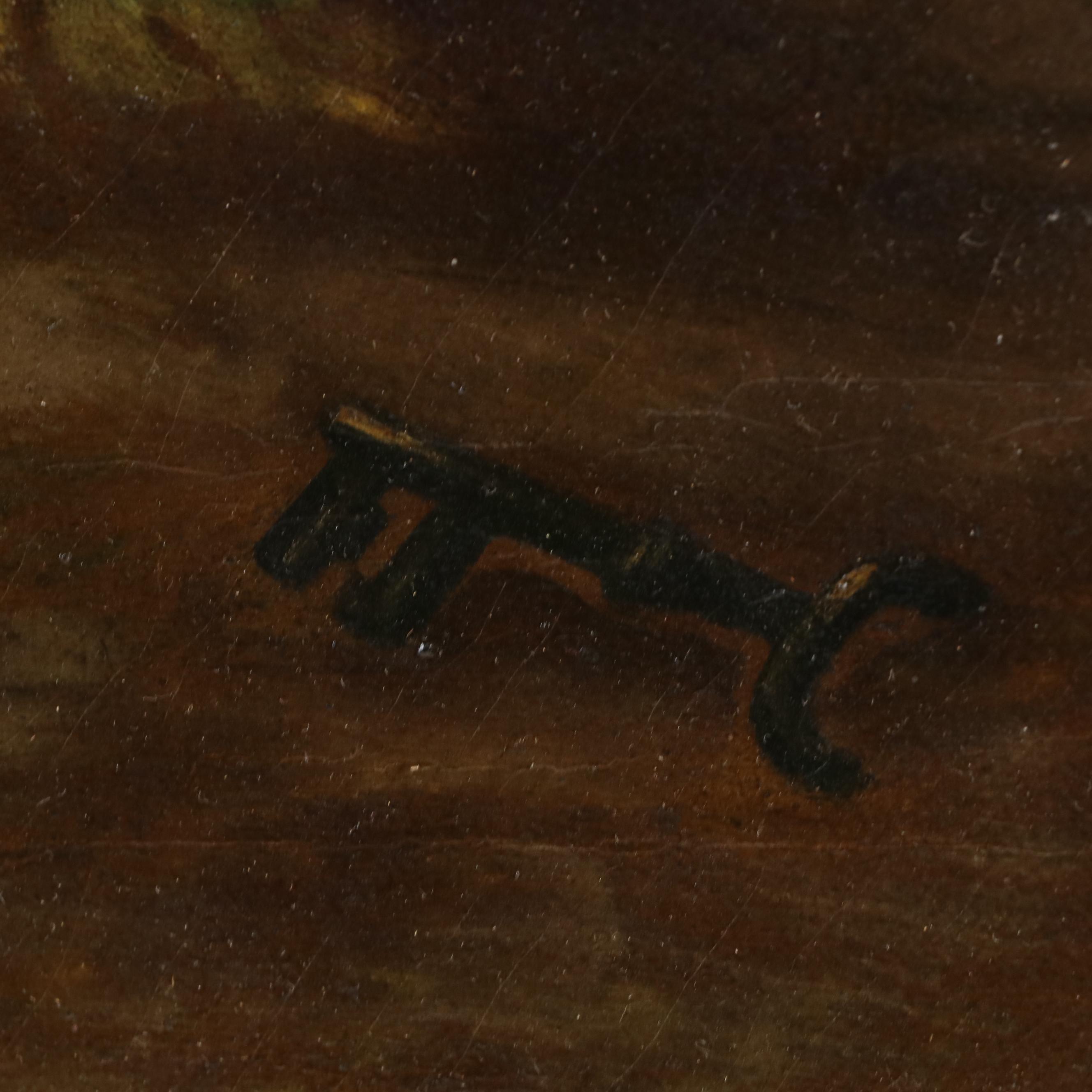 Oil Painting After Gabriel Cornelius Ritter von Max "The Lion's Bride," 1904