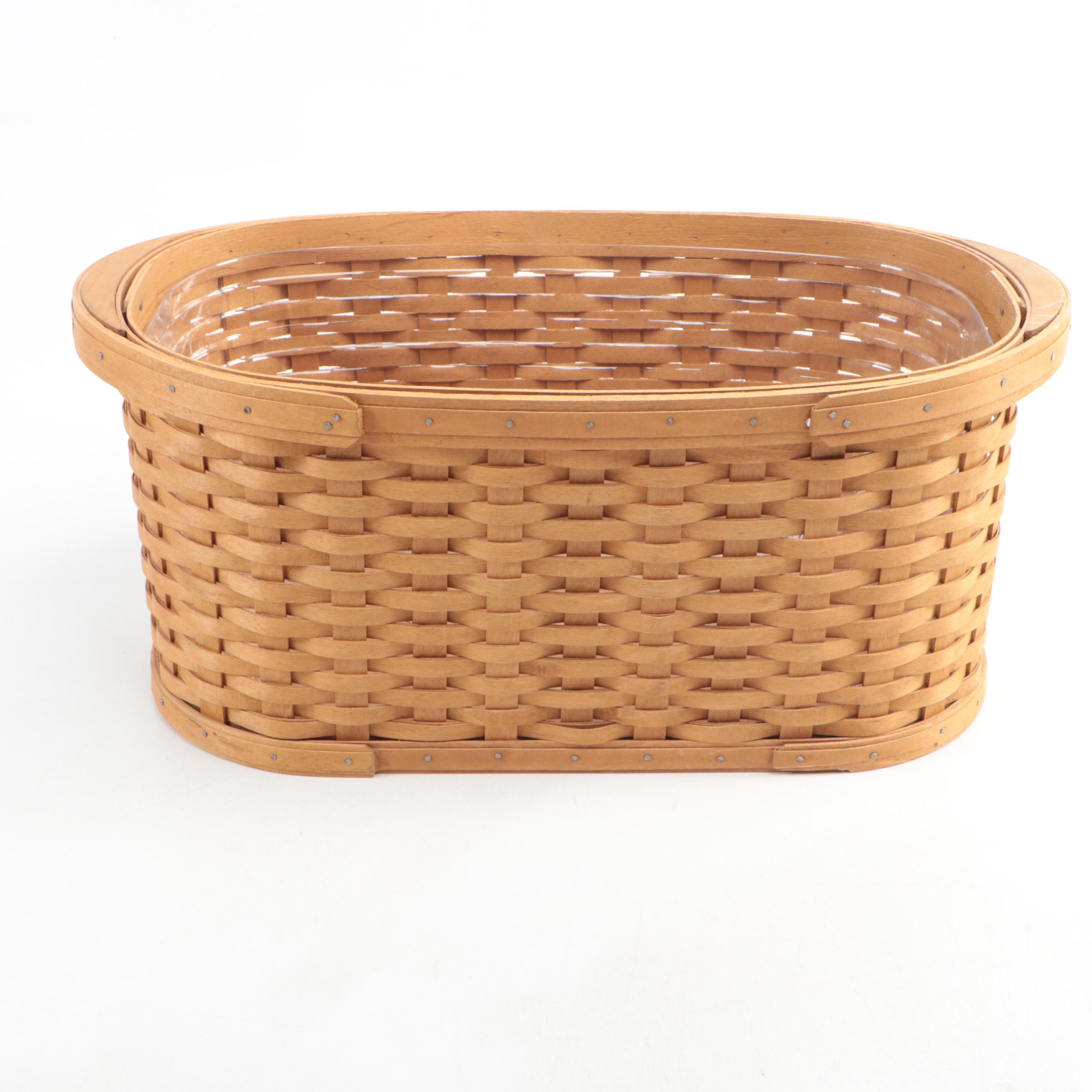 Longaberger and Other Baskets and Linens