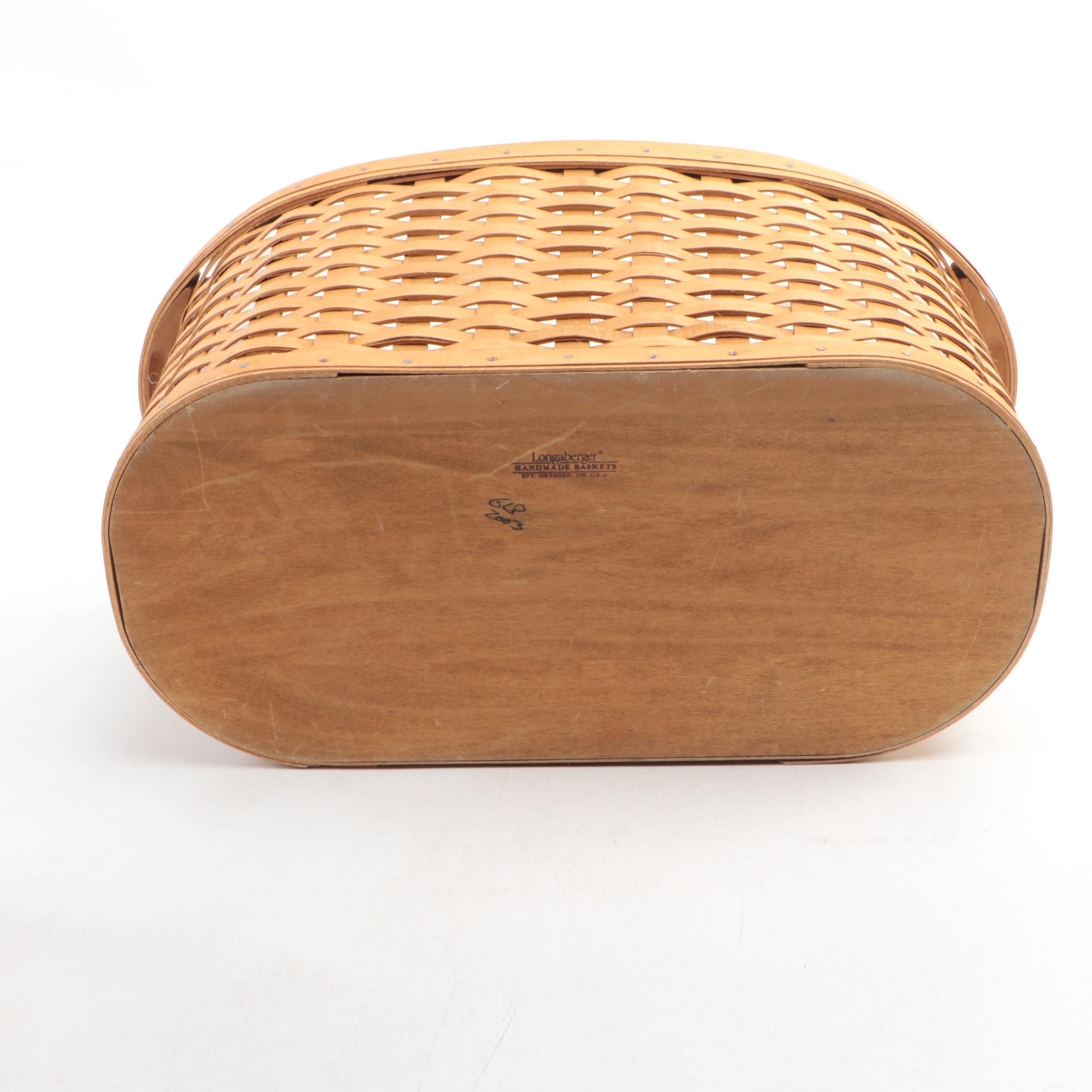Longaberger and Other Baskets and Linens