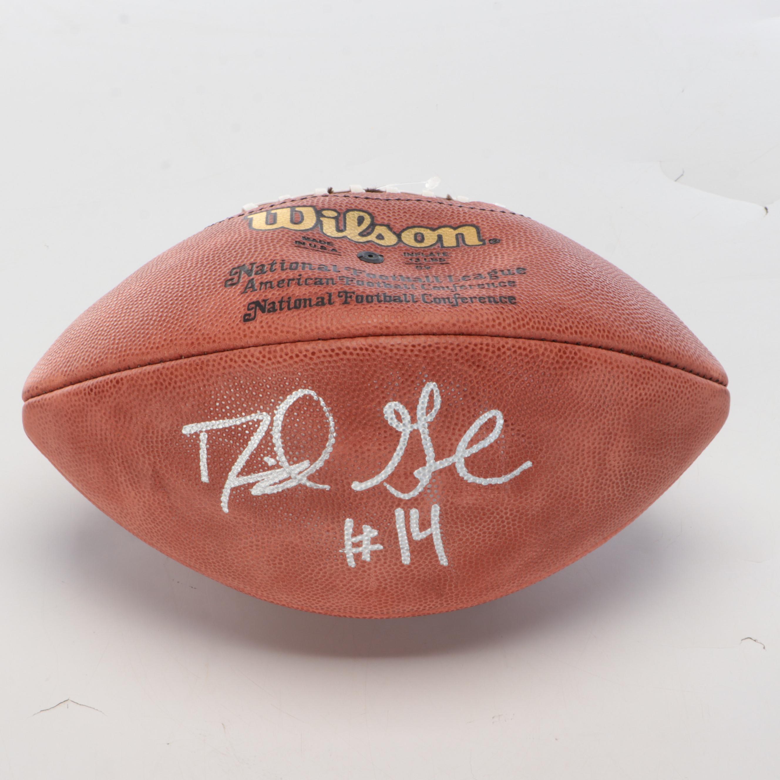 University of Georgia Player Issued Jerseys with David Greene Signed Football