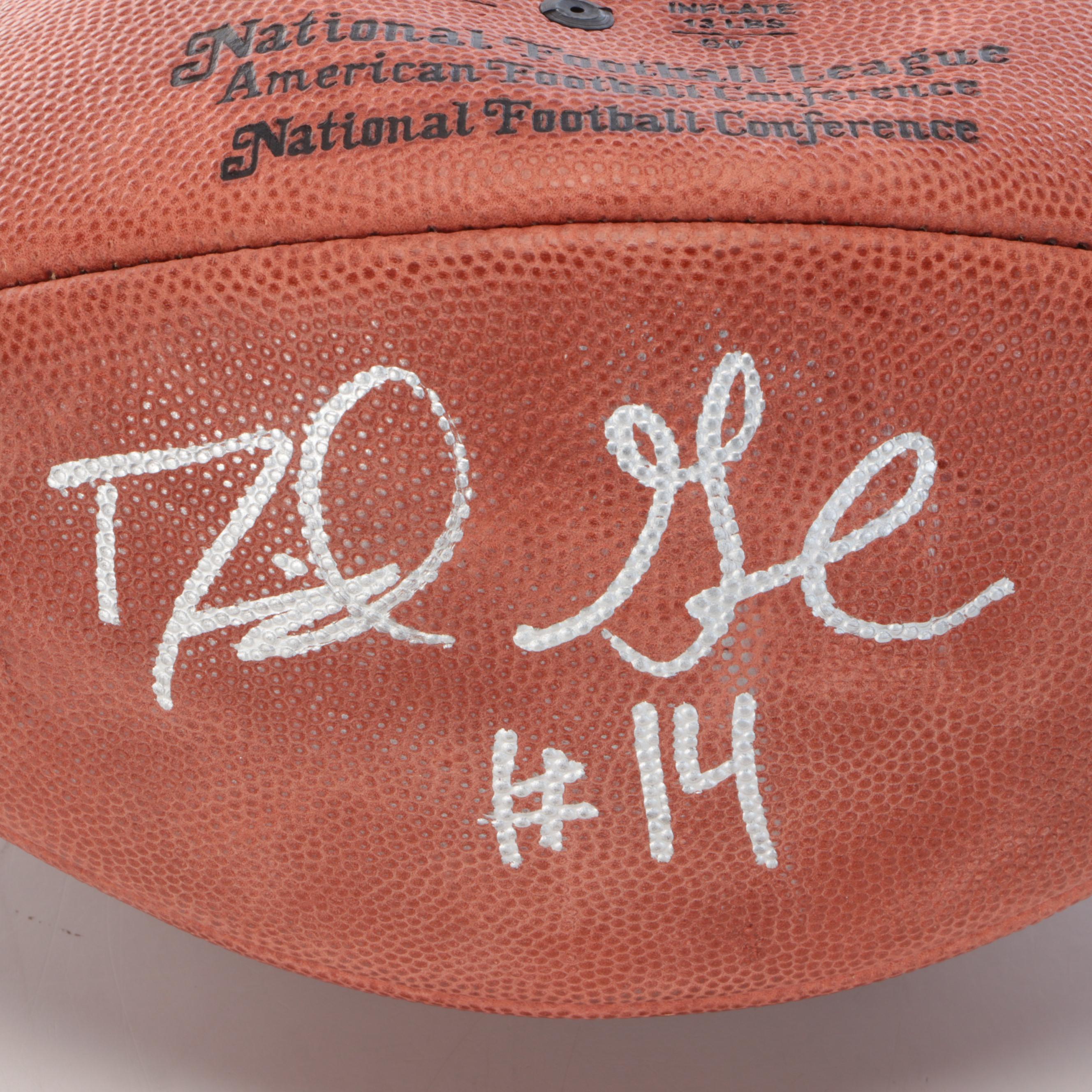 University of Georgia Player Issued Jerseys with David Greene Signed Football