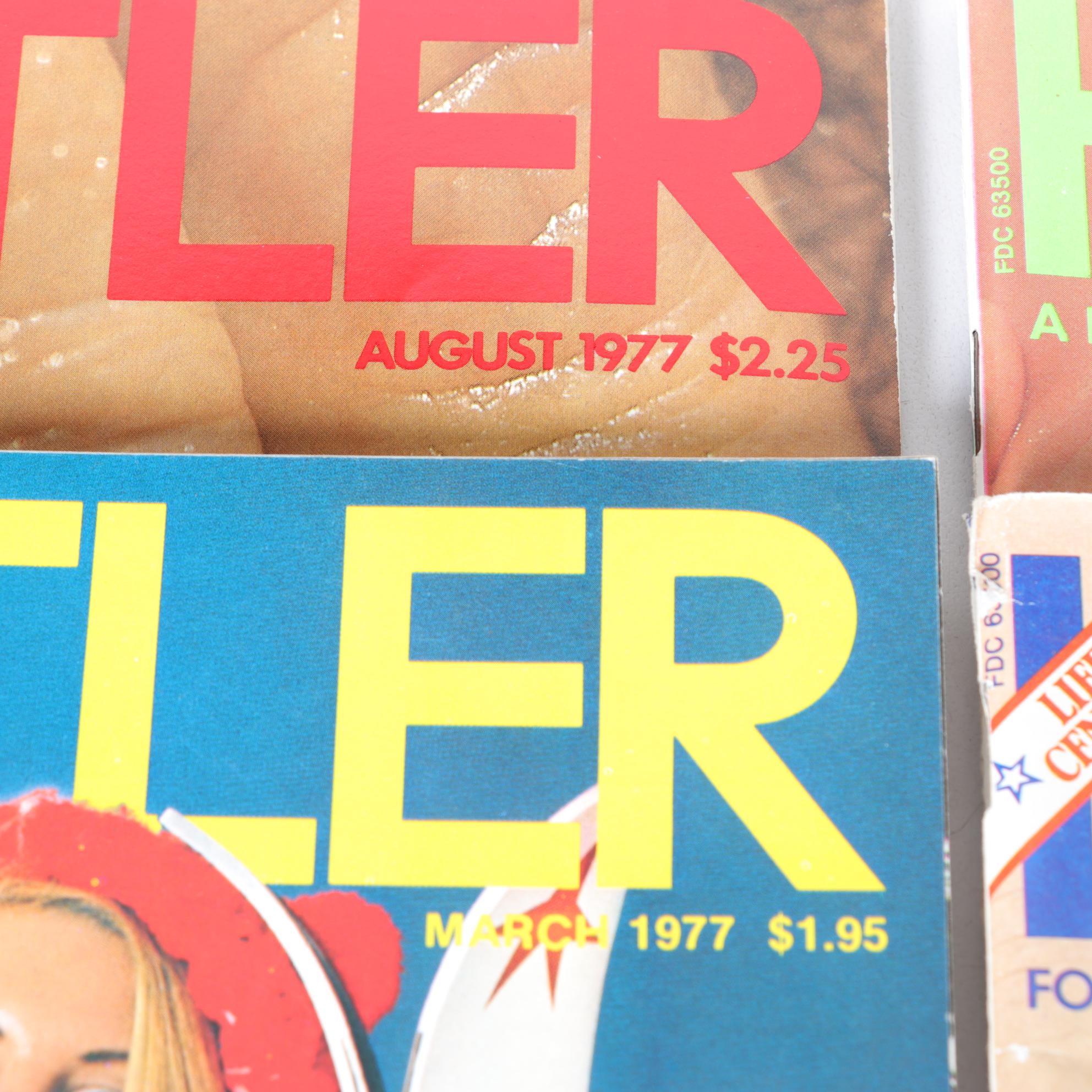 "Hustler" Magazine Collection, 1975 to 1978