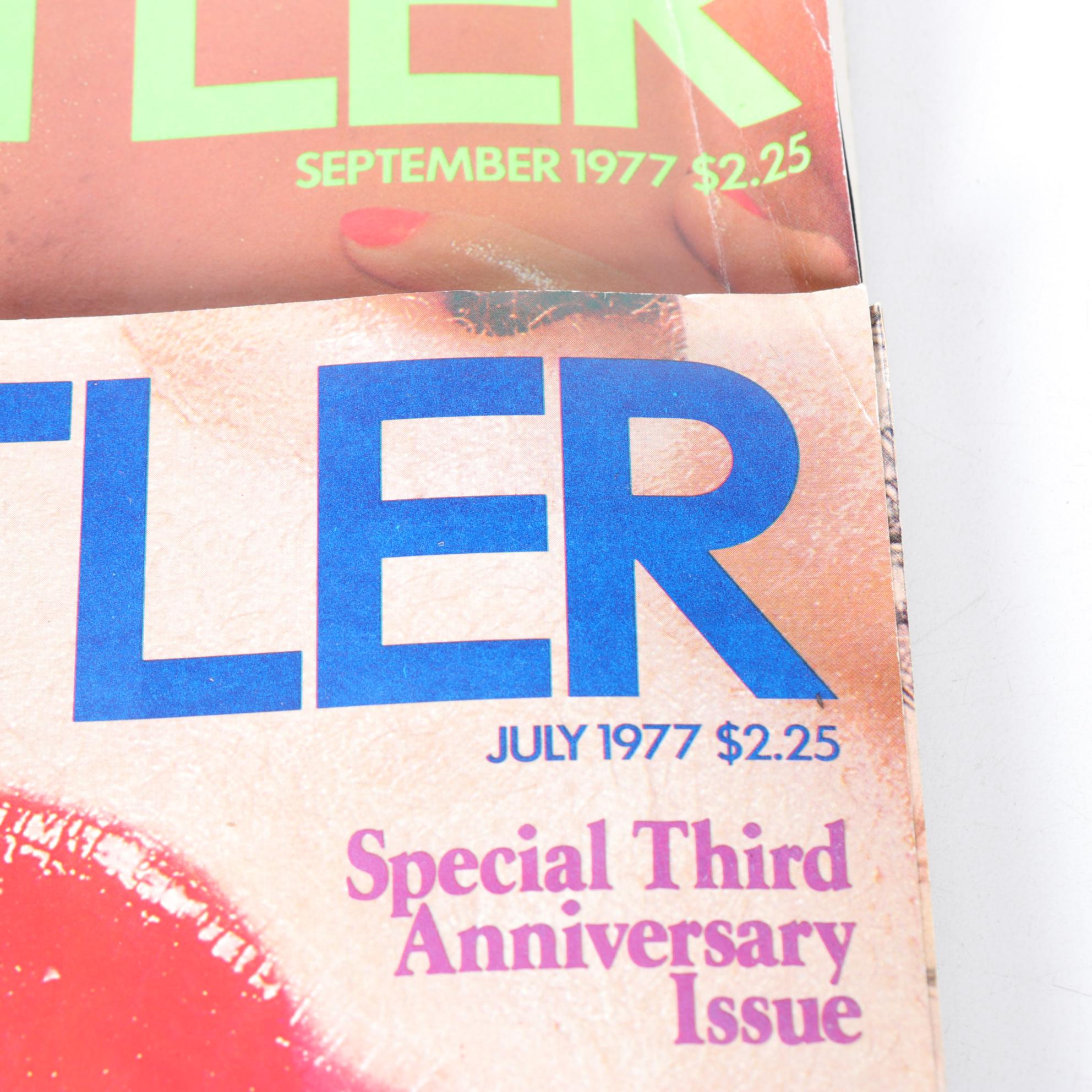 "Hustler" Magazine Collection, 1975 to 1978