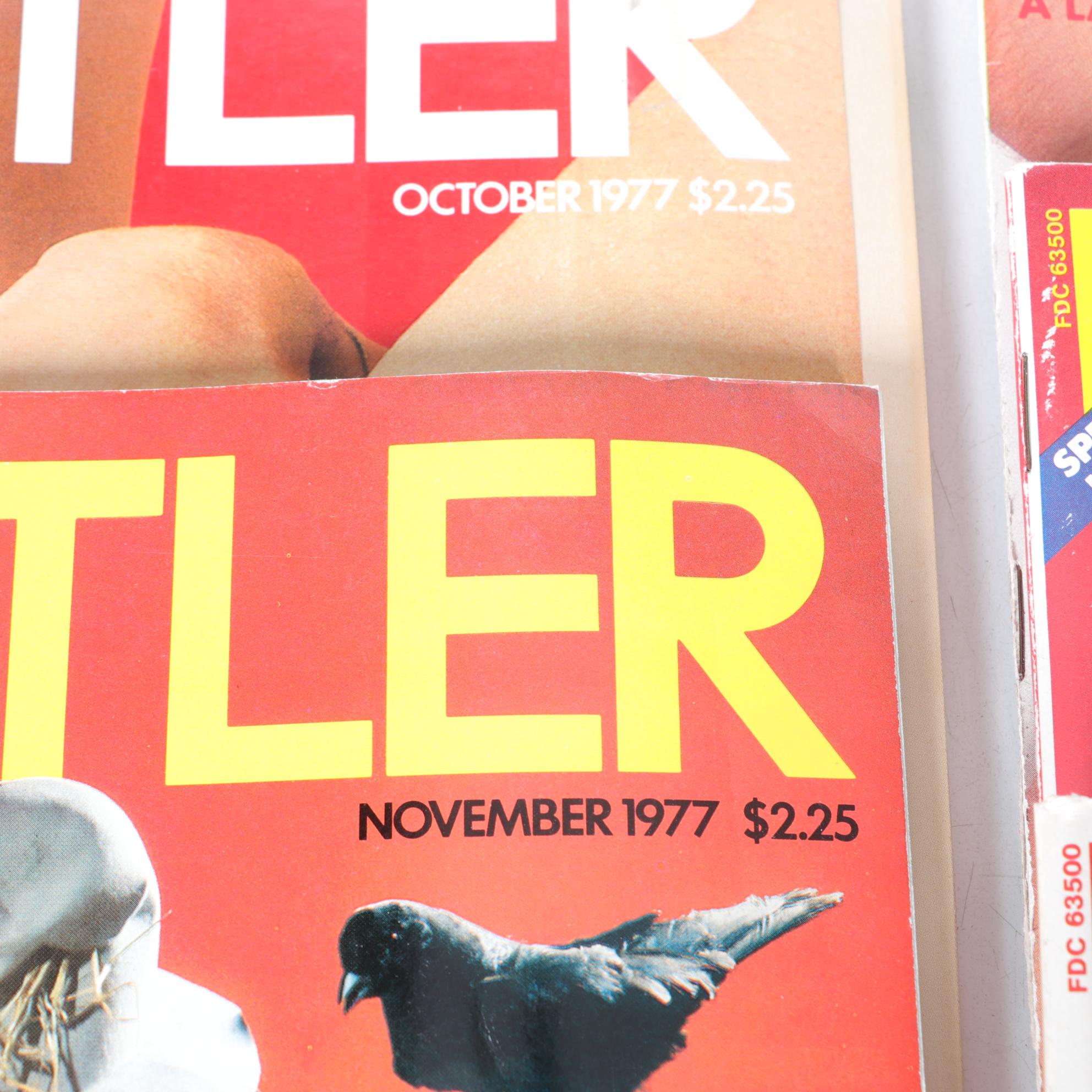 "Hustler" Magazine Collection, 1975 to 1978