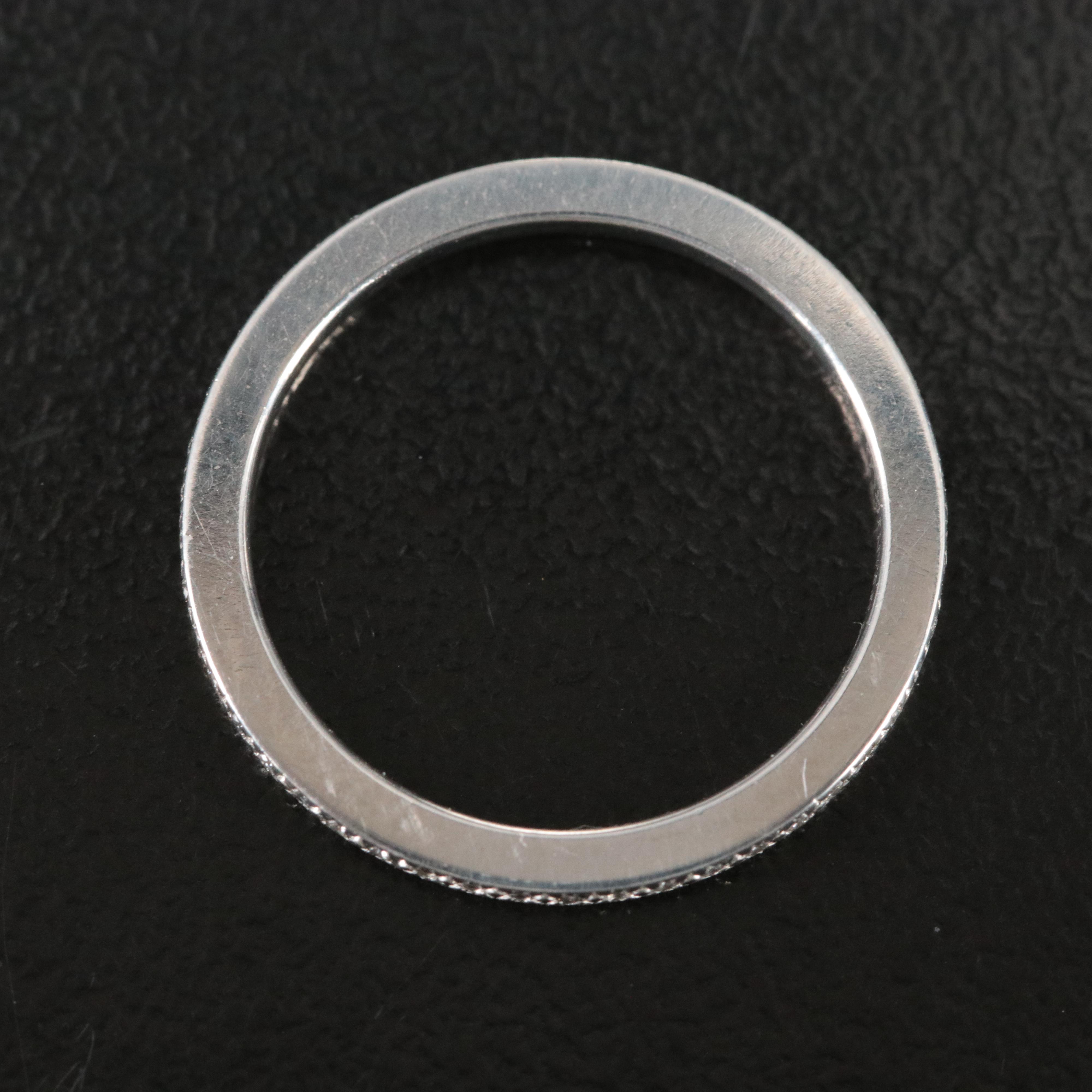 Tiffany & Co. Platinum Diamond Eternity Band