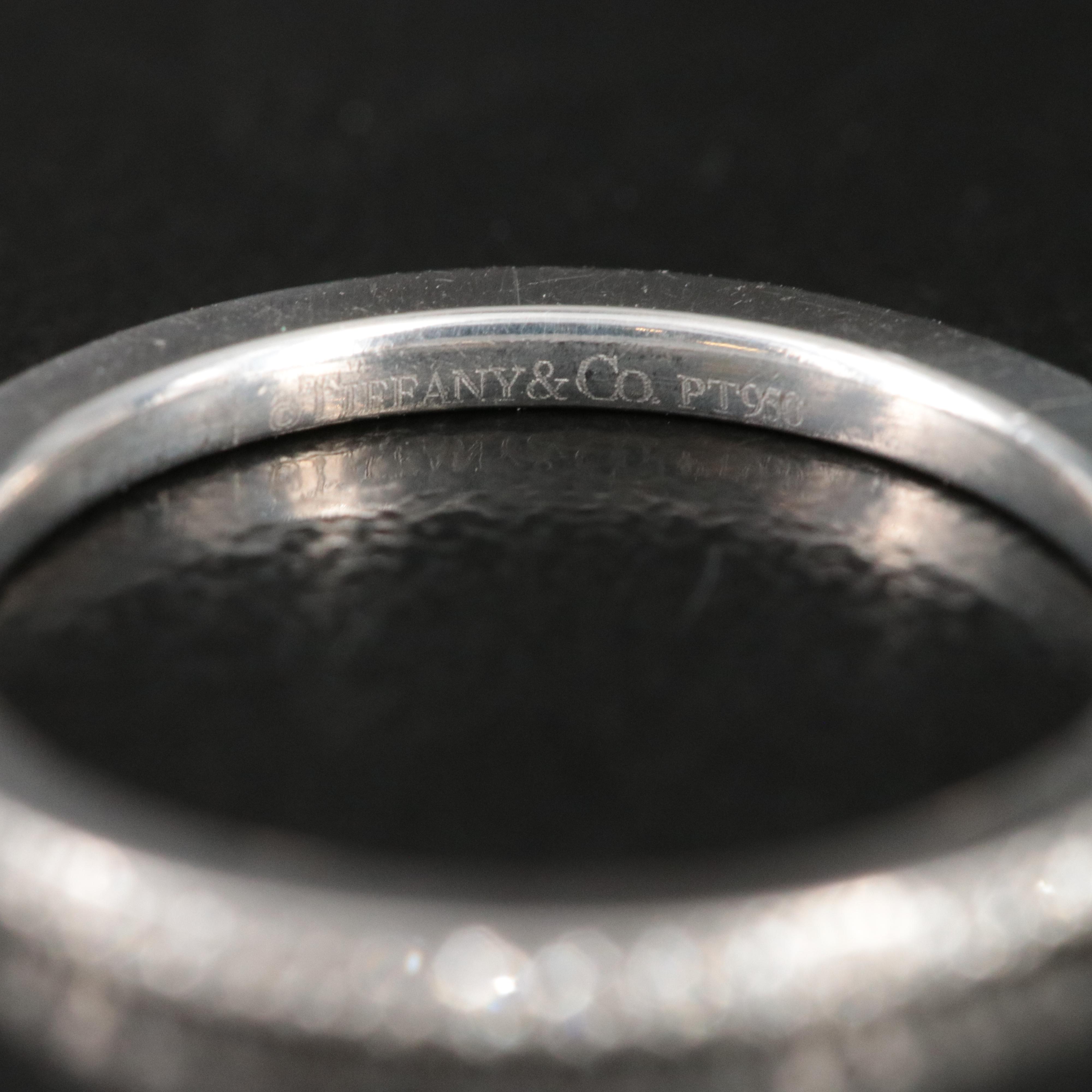 Tiffany & Co. Platinum Diamond Eternity Band