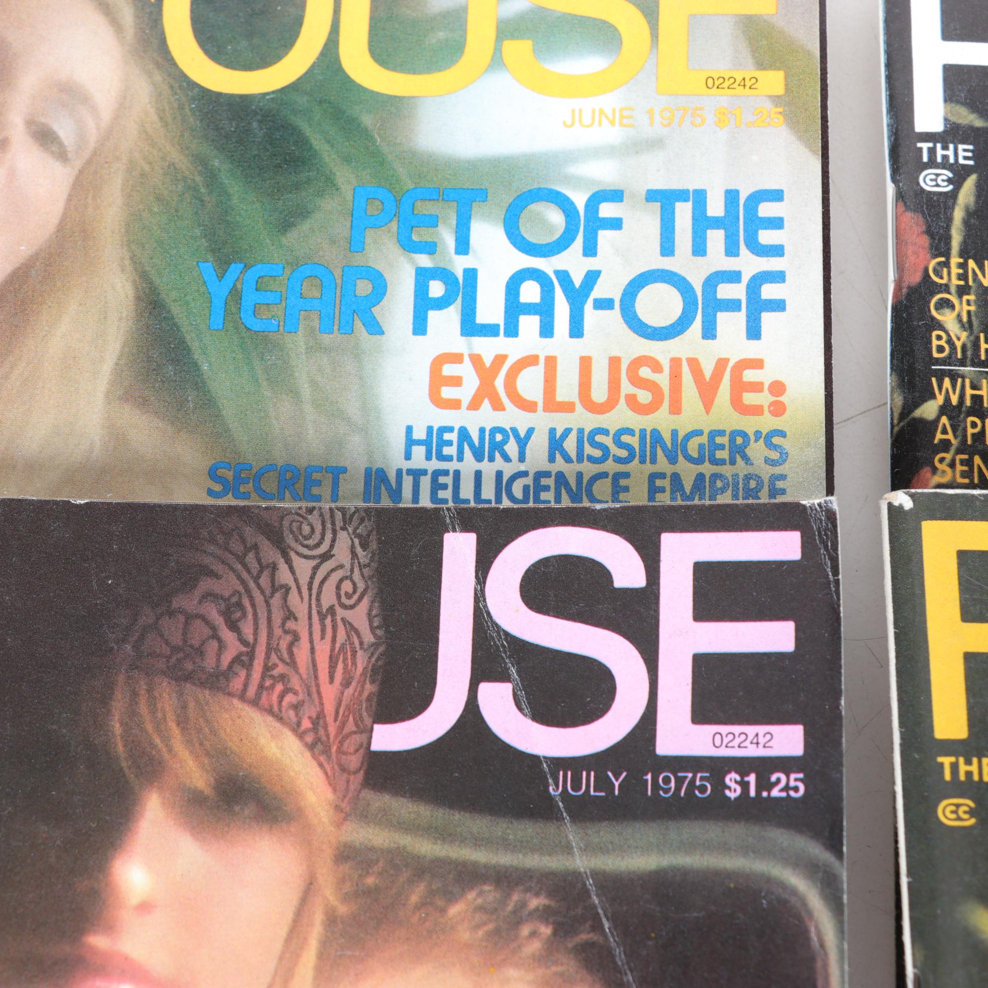 "Hustler" Magazine Collection, 1971 to 1978