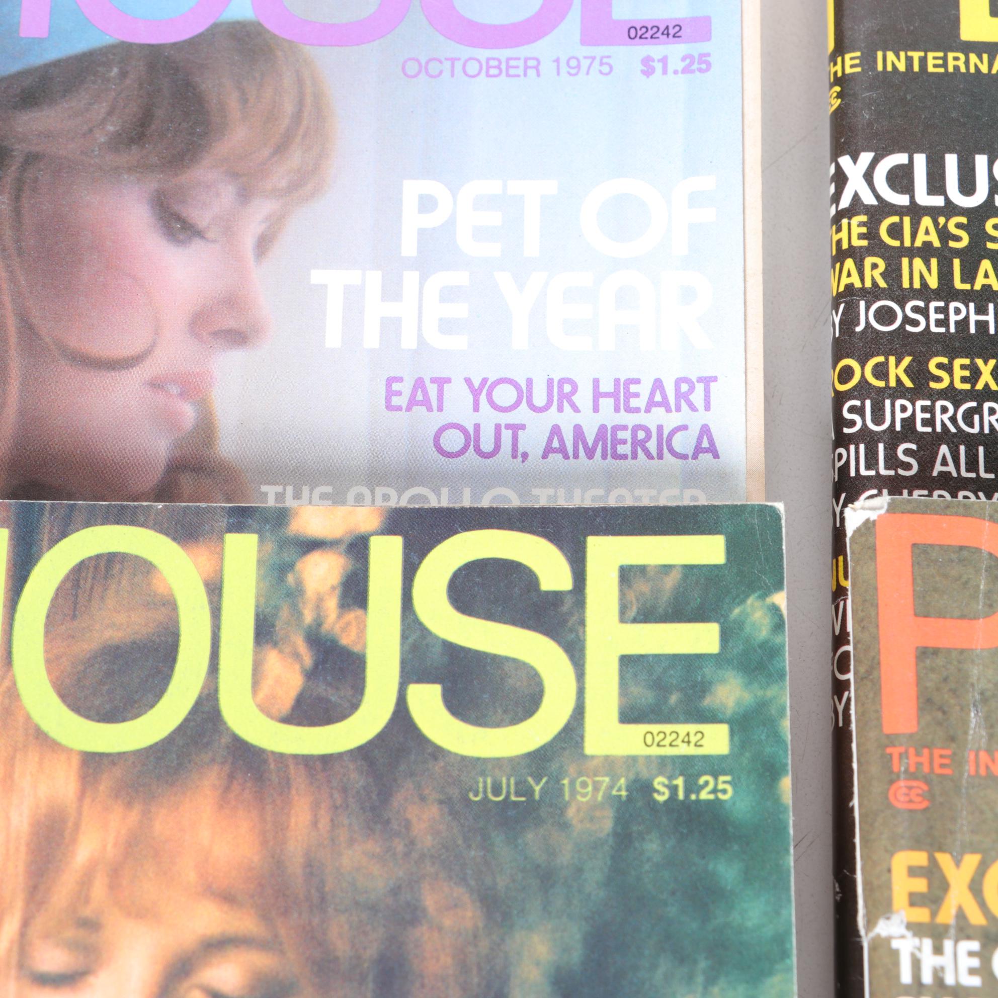 "Hustler" Magazine Collection, 1971 to 1978