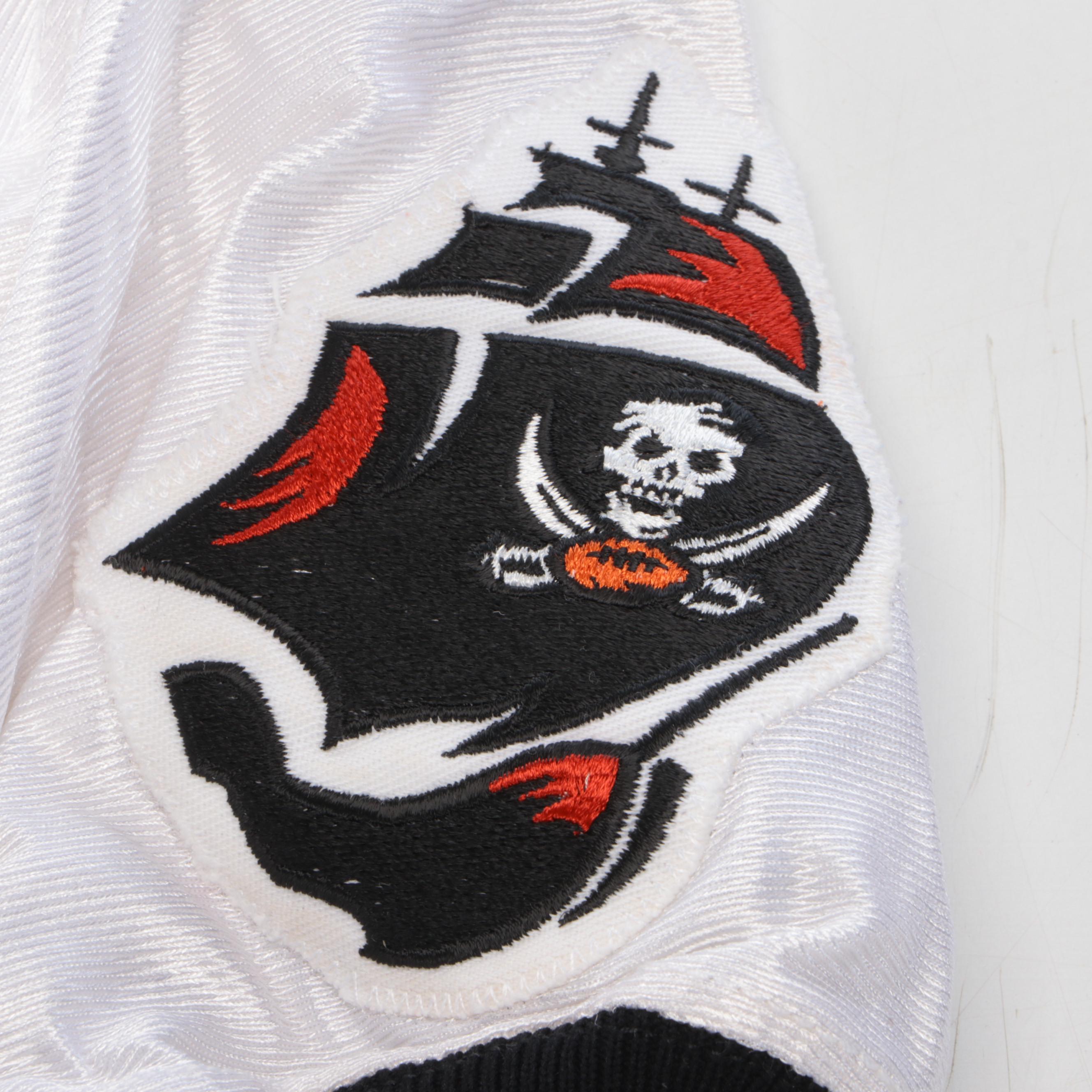 Eric Zeier and DeMarcus Curry Game Worn Tampa Bay Buccaneers Football Jerseys