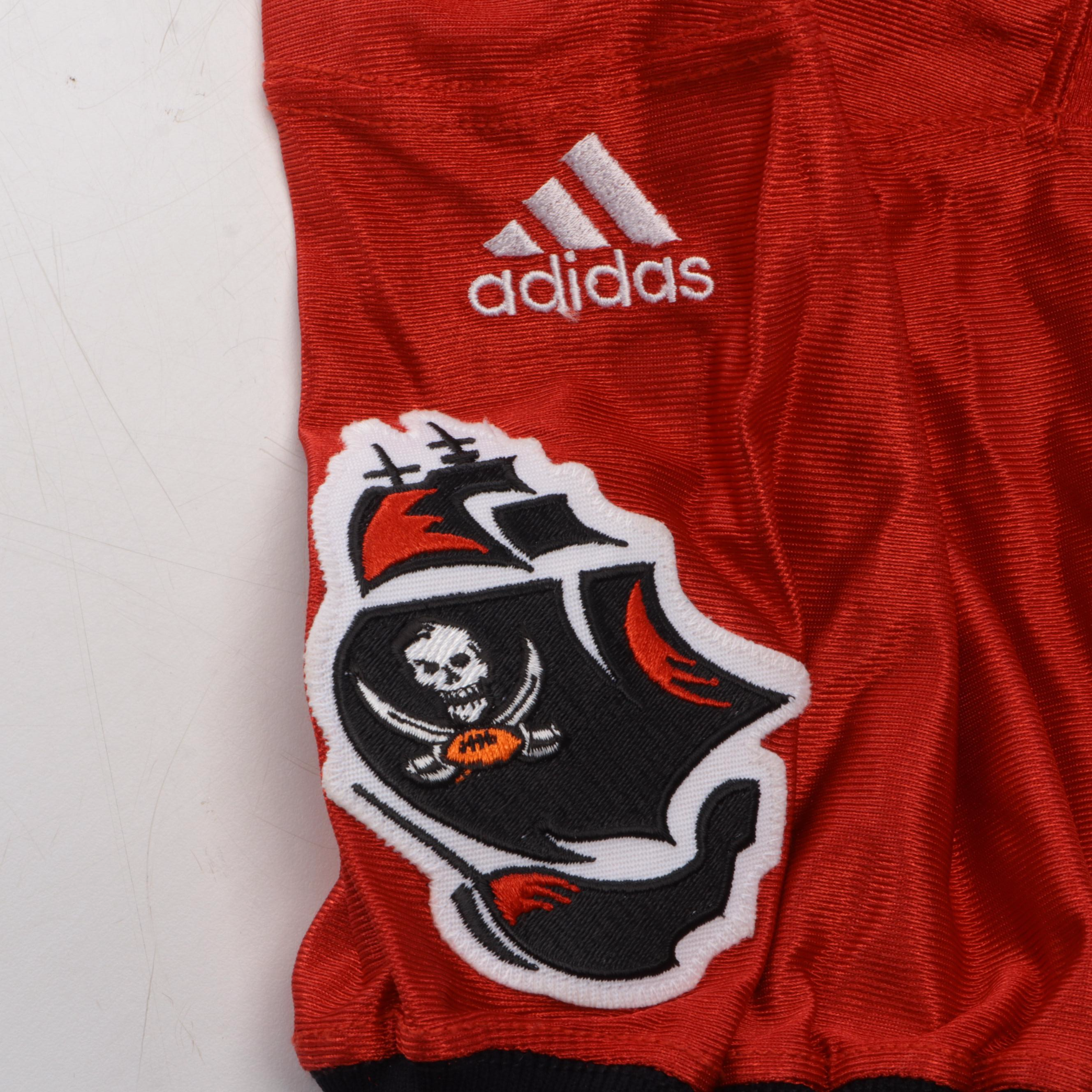 Eric Zeier and DeMarcus Curry Game Worn Tampa Bay Buccaneers Football Jerseys